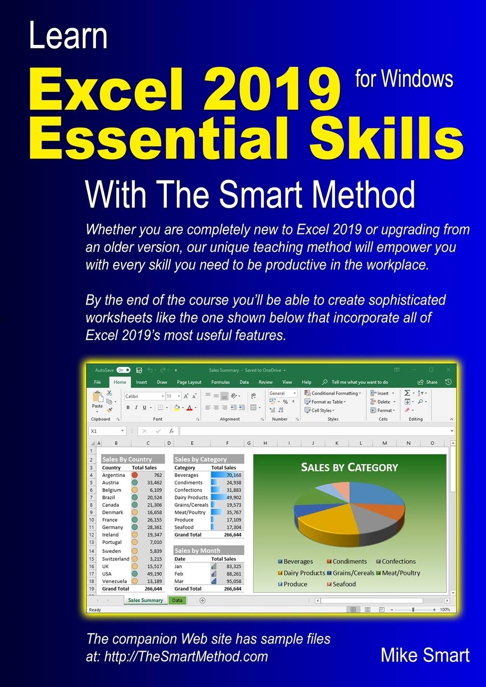 Excel 2019 Essential Skills Tutorial - Beginner to Intermediate Level Self-Instruction Guide | Learn Spreadsheet Formulas, Data Analysis & Reporting for Office Work, Business & Academic Projects