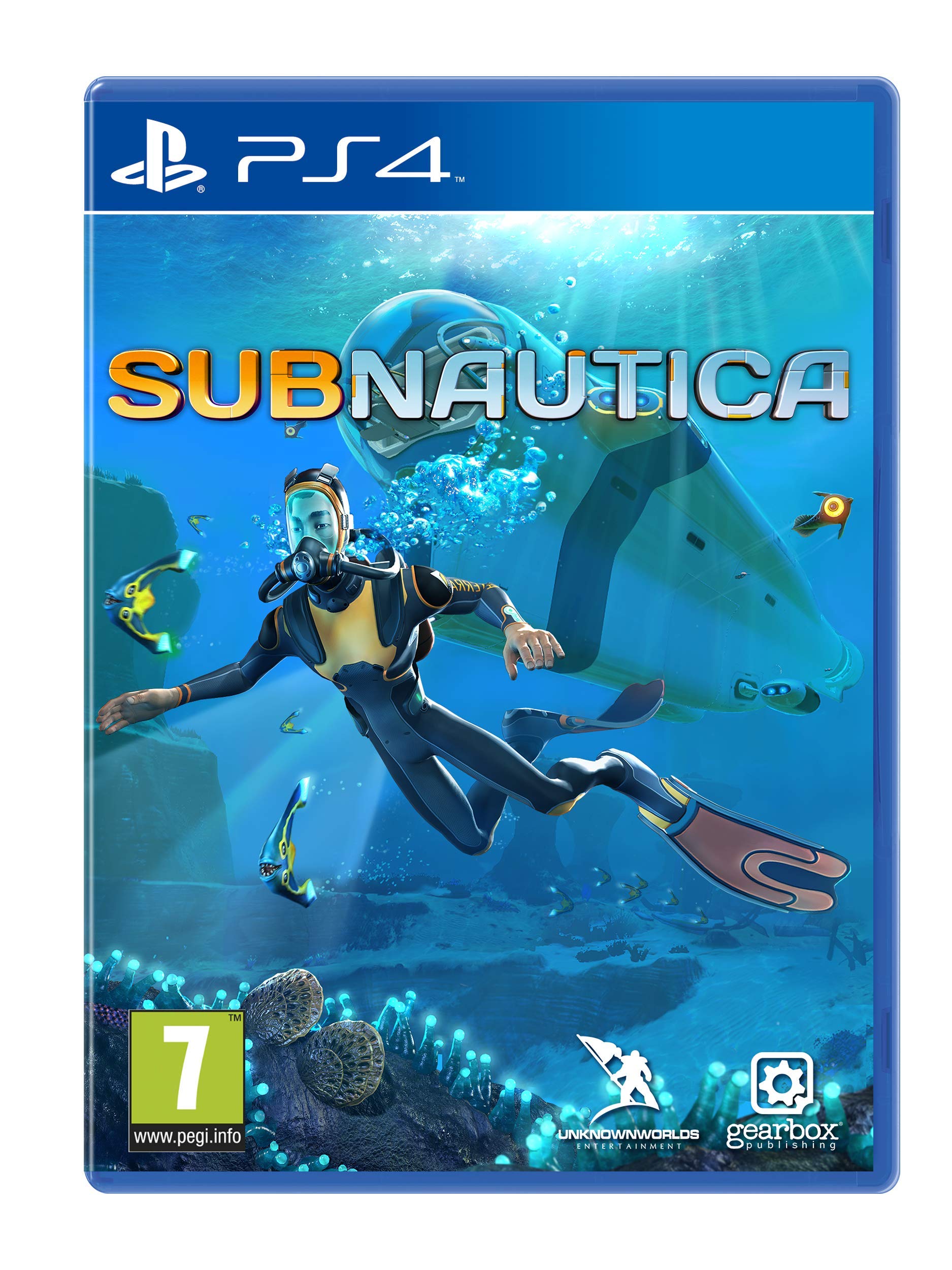 Subnautica - Underwater Adventure Game for PlayStation 4 | Explore Ocean Worlds & Survive Alien Planet | Perfect for Sci-Fi Fans & Survival Game Lovers