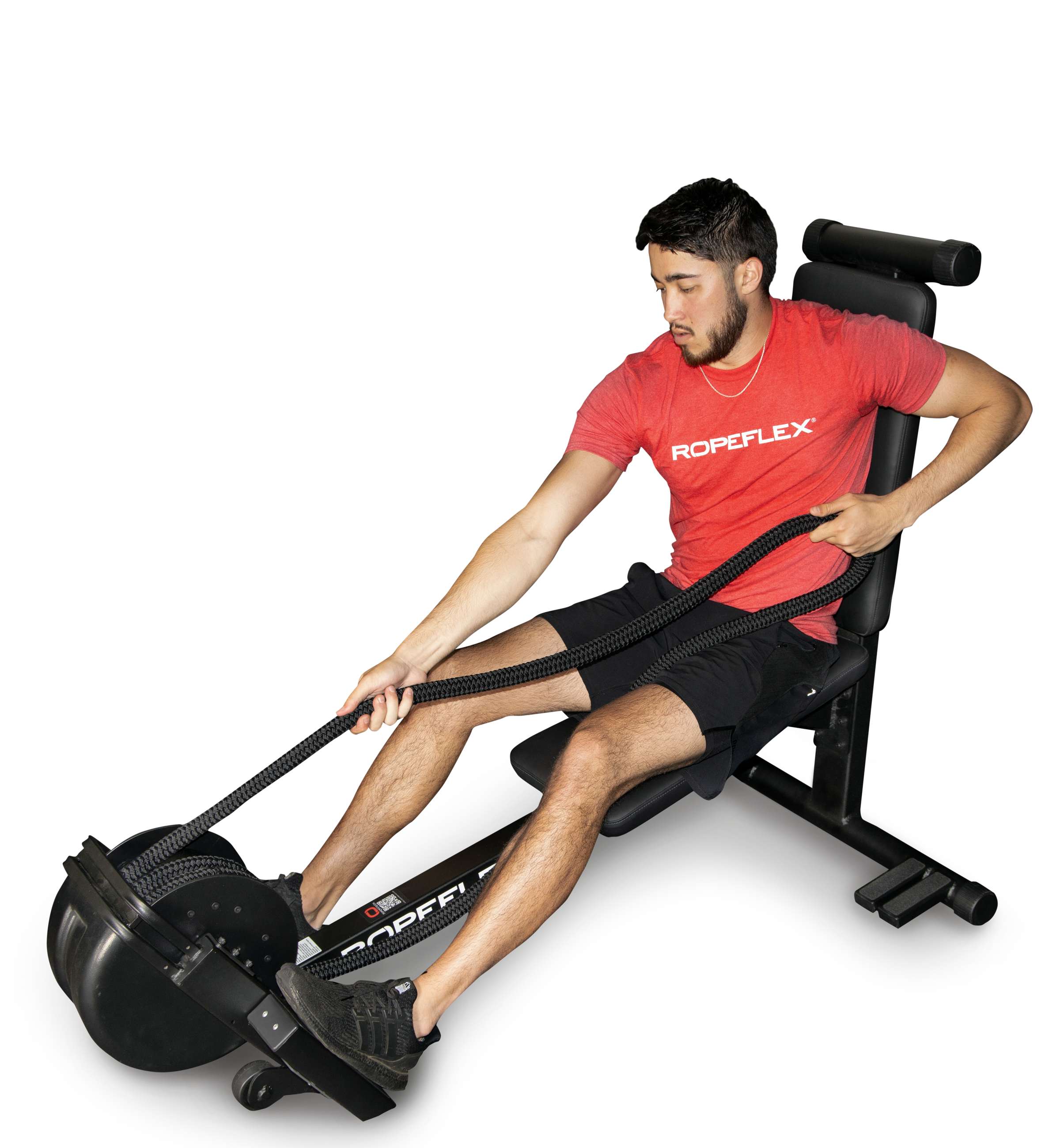 Ropeflex RX2300 Dual Position Rope Pulling Machine - Heavy Duty Gym Equipment for Full Body Workout | Perfect for Home & Commercial Gym Strength Training