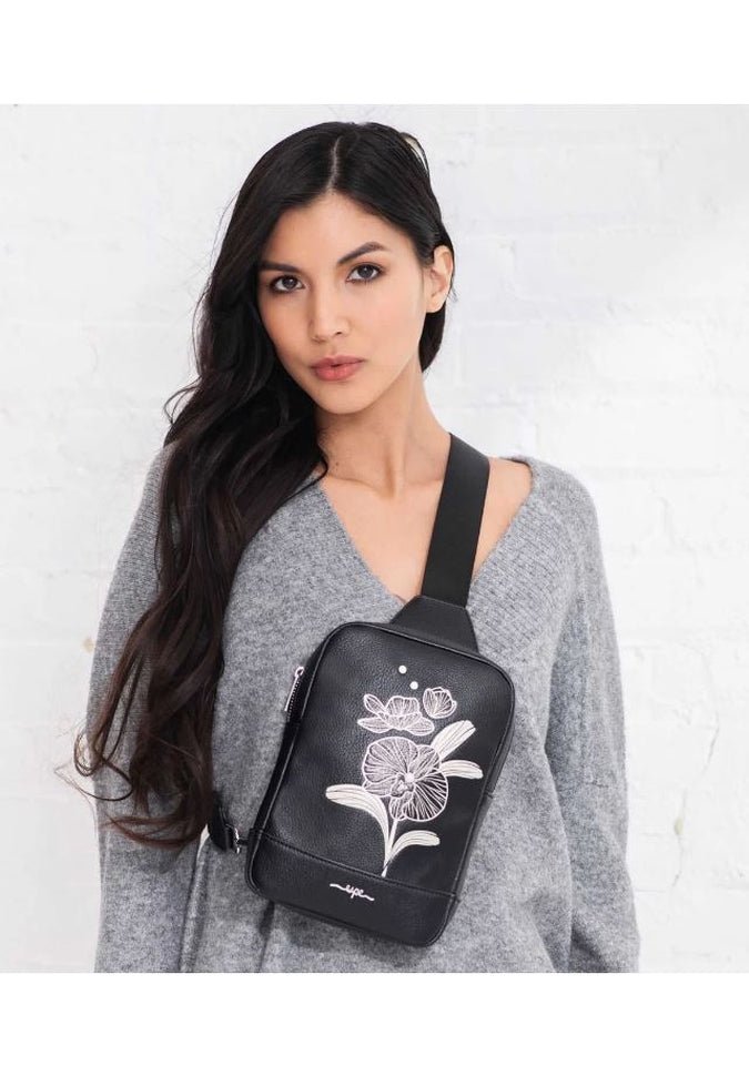 Espe Orchid Sling Bag - Fashionable Crossbody Purse for Women | Perfect for Travel, Shopping & Everyday Use