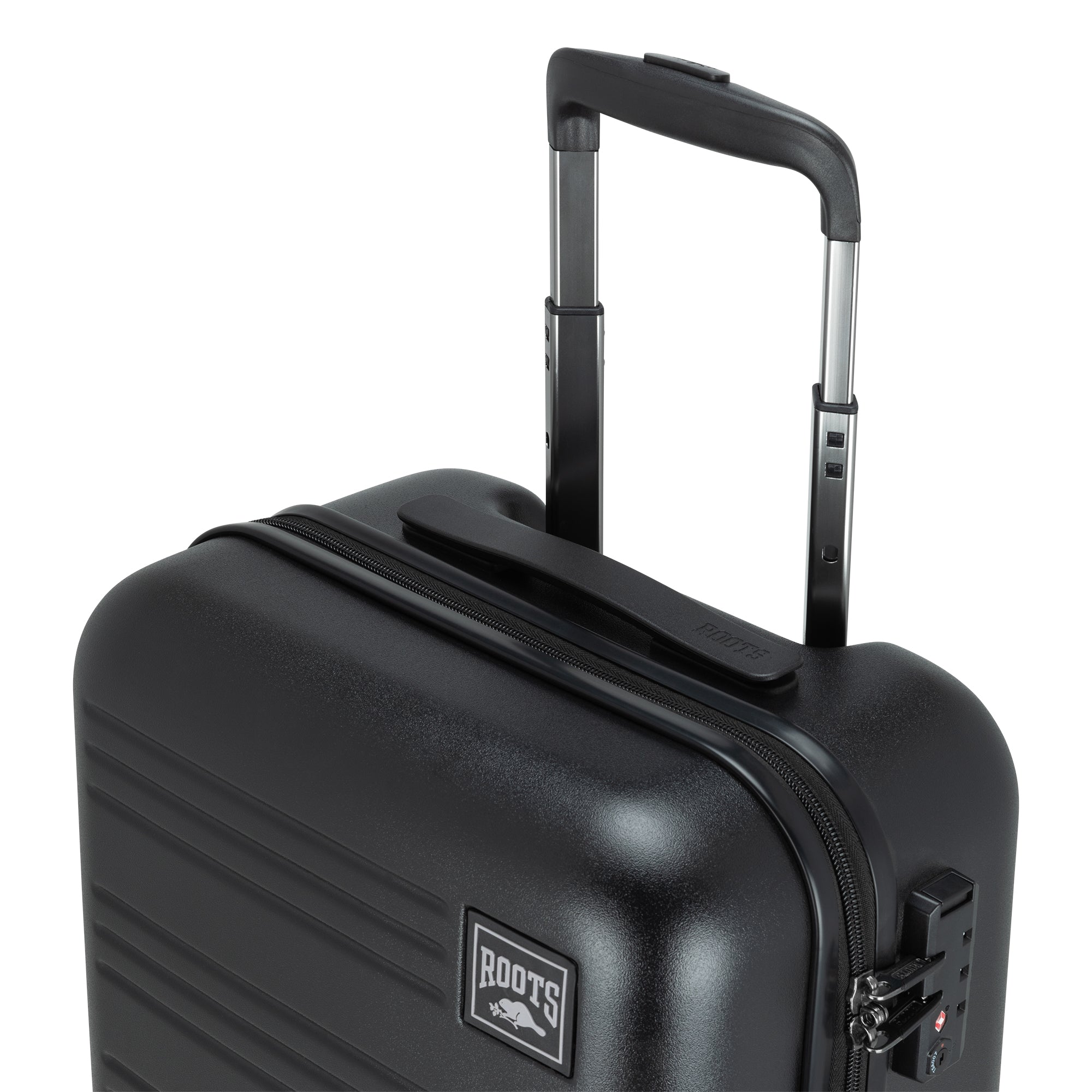 Roots Chalet Spinner Carry On Luggage - Lightweight Expandable Suitcase with 360° Wheels for Air Travel, Business Trips & Weekend Getaways