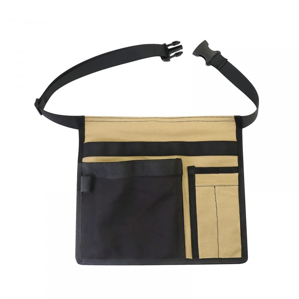 **Durable Waist Tool Pouch - Heavy-Duty Repair Belt Bag with Multiple Pockets for Tools & Accessories - Perfect for Construction, DIY, and Outdoor Work**