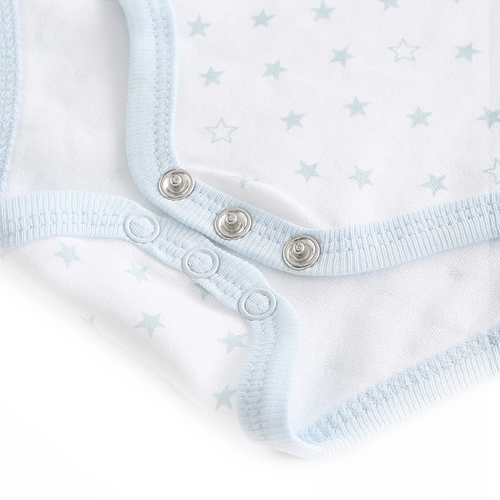 Newborn Baby Clothes Set - Soft Cotton Short Sleeve Bodysuits & Pants for Boys & Girls - Cute Layette Gift Set for Hospital, Photo Shoots & Daily Wear