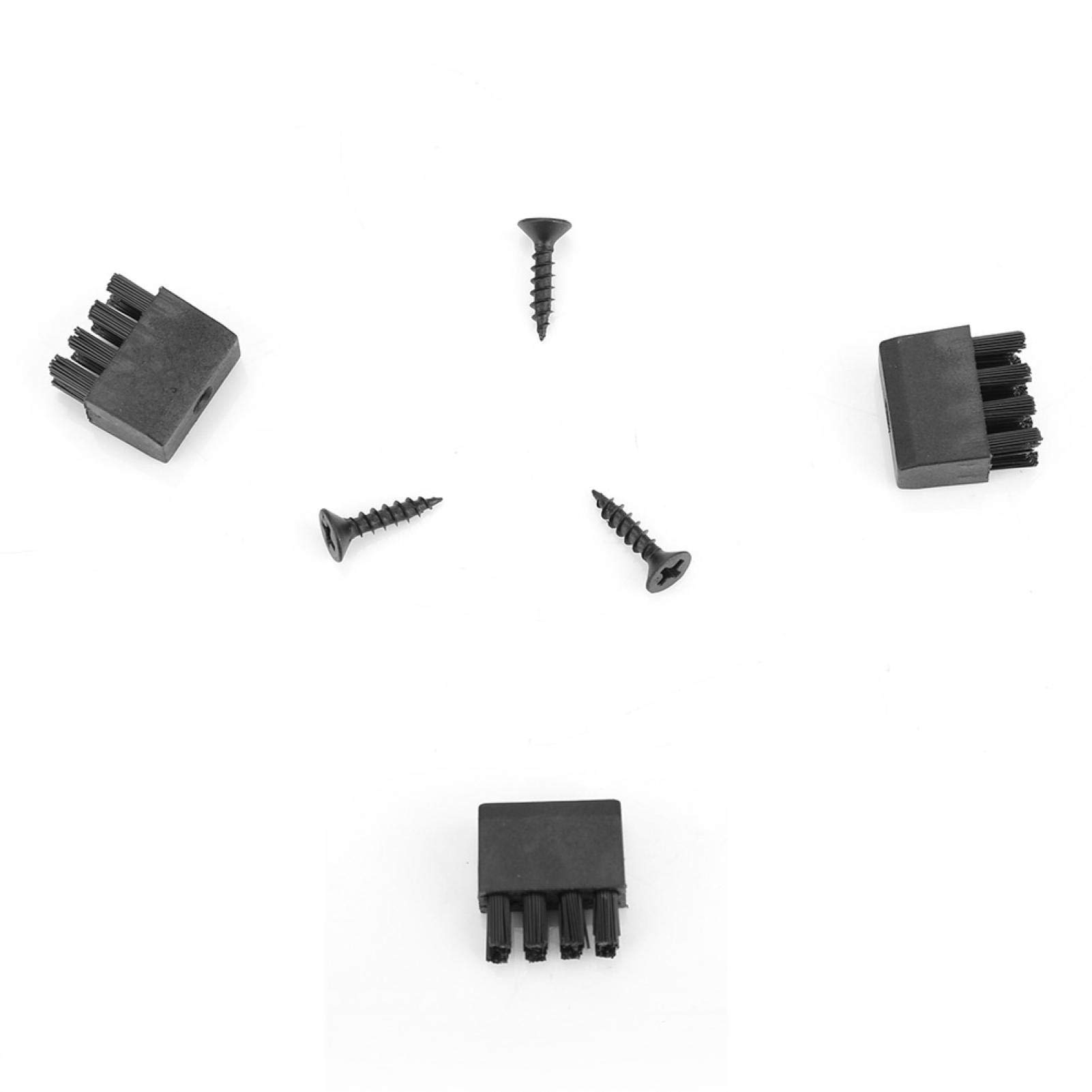 Durable Arrow Rest Replacement Brush with 3 Screws - Compatible with Compound Bows & Recurve Bows for Archery Hunting & Target Practice