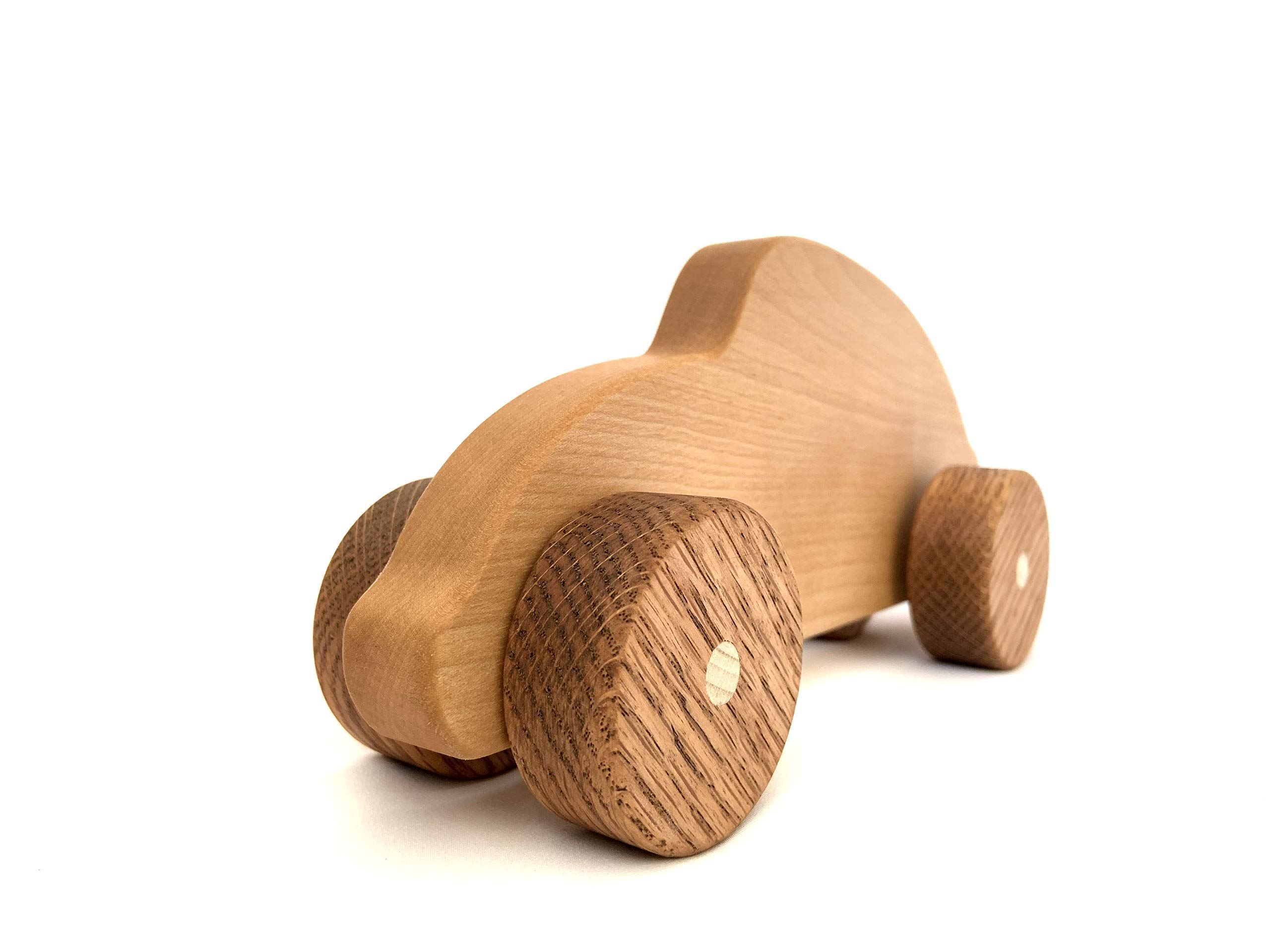 Personalized Wooden Car Toy for Toddlers - Eco-Friendly Baby Shower Gift & Montessori Learning Toy - Perfect for Early Childhood Development and Playroom Decor