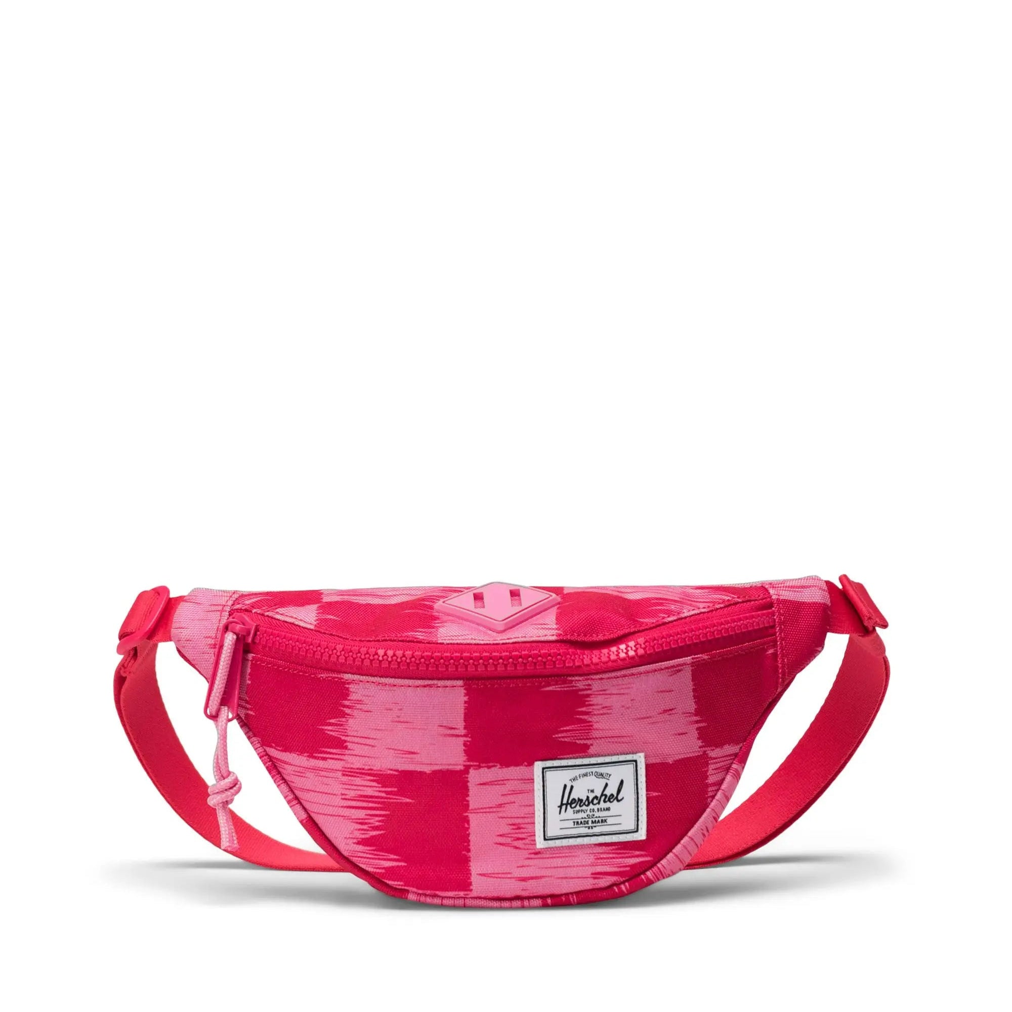 Herschel Heritage Hip Pack - Check Yourself Raspberry Little Waist Bag for Travel, Hiking & Everyday Use