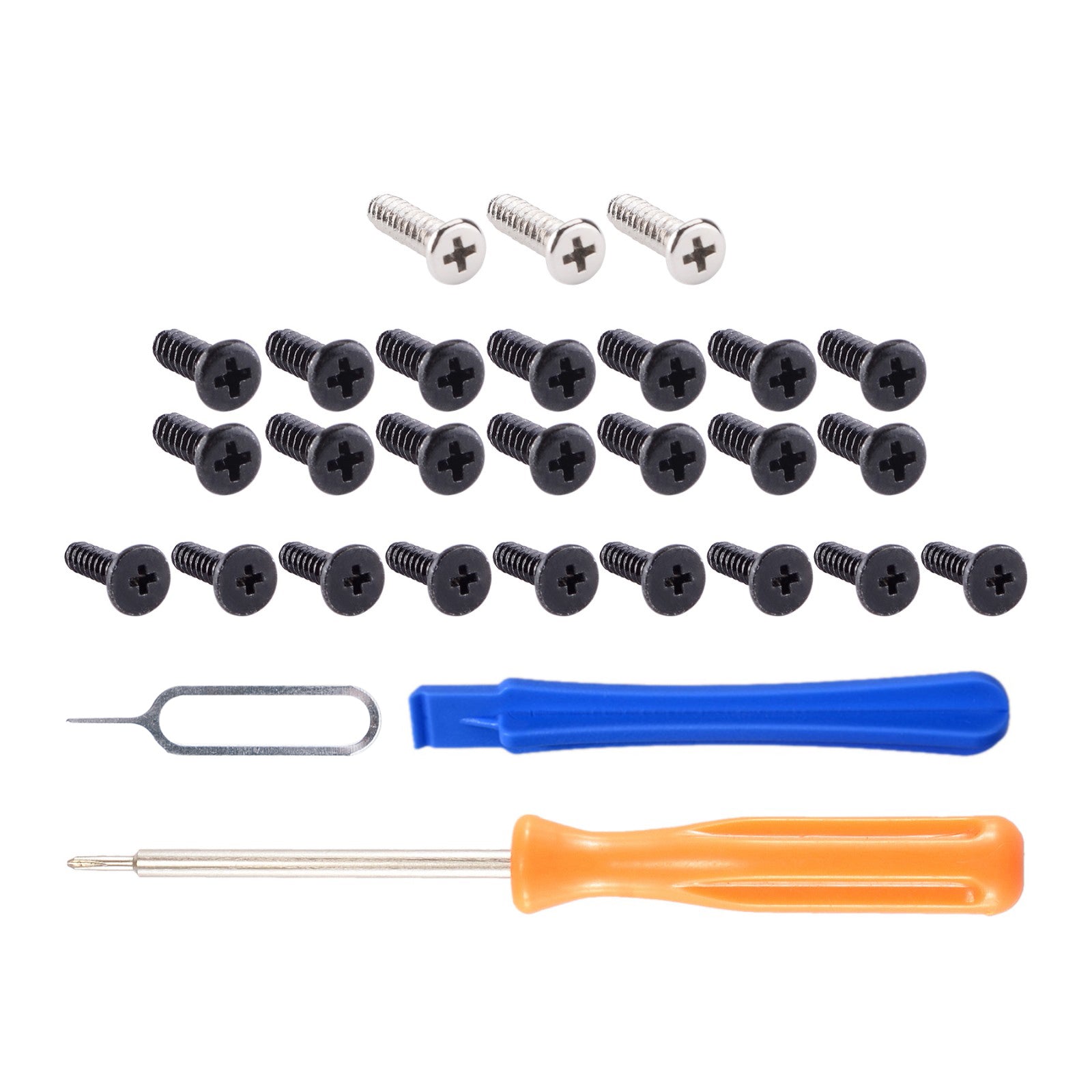 eXtremeRate Full Set Repair Tools Kit for PS5 Controller - Screwdriver, Prying Tool, Eject Pin & Spare Screws - Perfect for DIY Controller Repair & Maintenance at Home