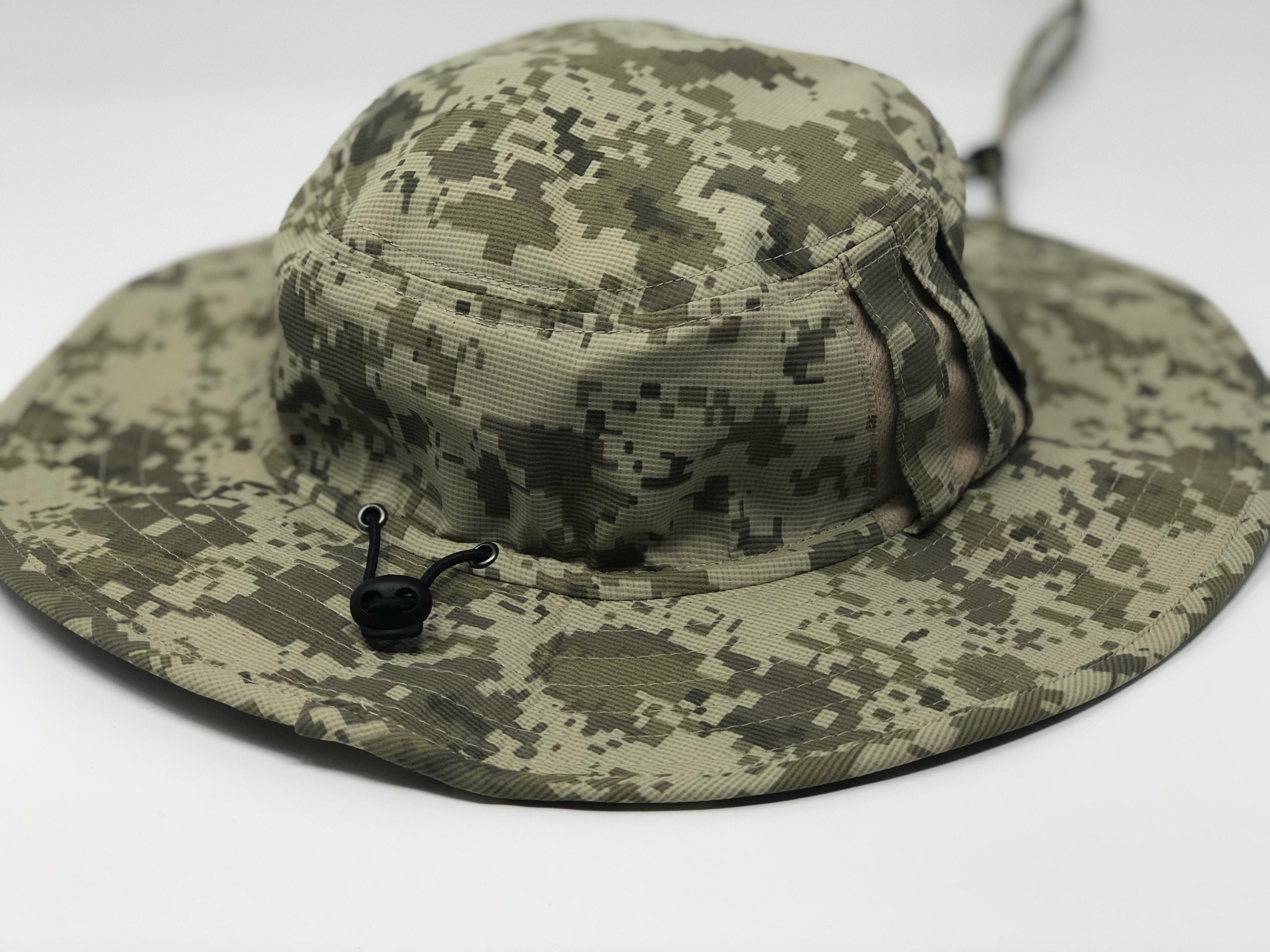 HB Sports Exclusive Pacific 1946 Boonie Bucket Hat - Desert Camouflage for Outdoor Adventures, Hiking, Fishing & Military Style Fashion