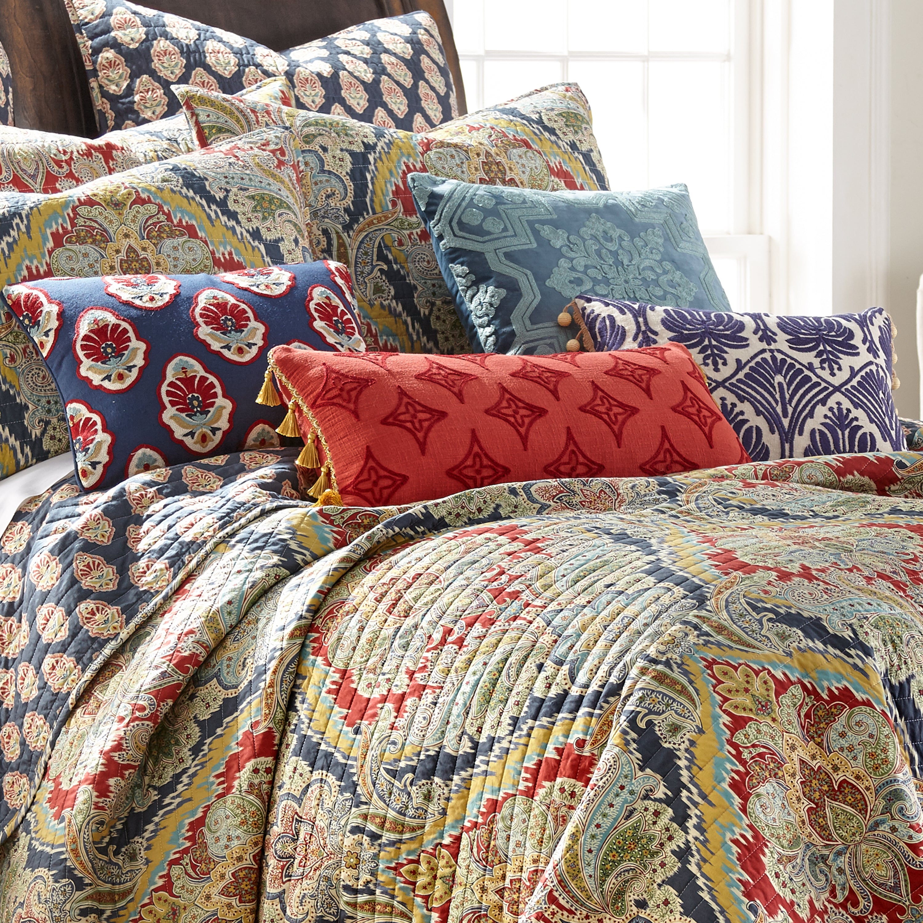 Premium Moreno Quilt Set - Soft & Breathable Bedding Collection for All Seasons | Perfect for Master Bedroom, Guest Room & Cozy Home Decor