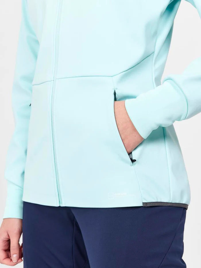 Women's Nordic Training Jacket - Lightweight Waterproof Windbreaker for Outdoor Hiking & Running - Perfect for Gym Workouts & Winter Sports