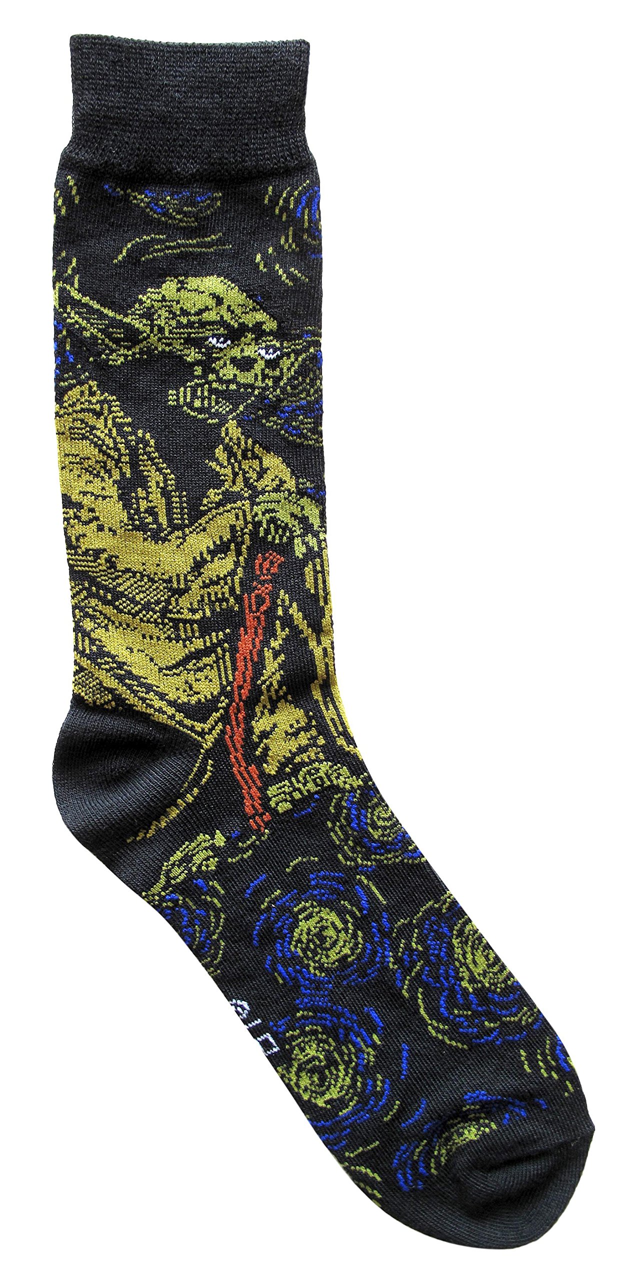 Star Wars Themed Men's Crew Socks - 5 Pair Pack (Sizes 6-12) | Galaxy Design Comfort Socks for Everyday Wear, Cosplay & Gift Giving