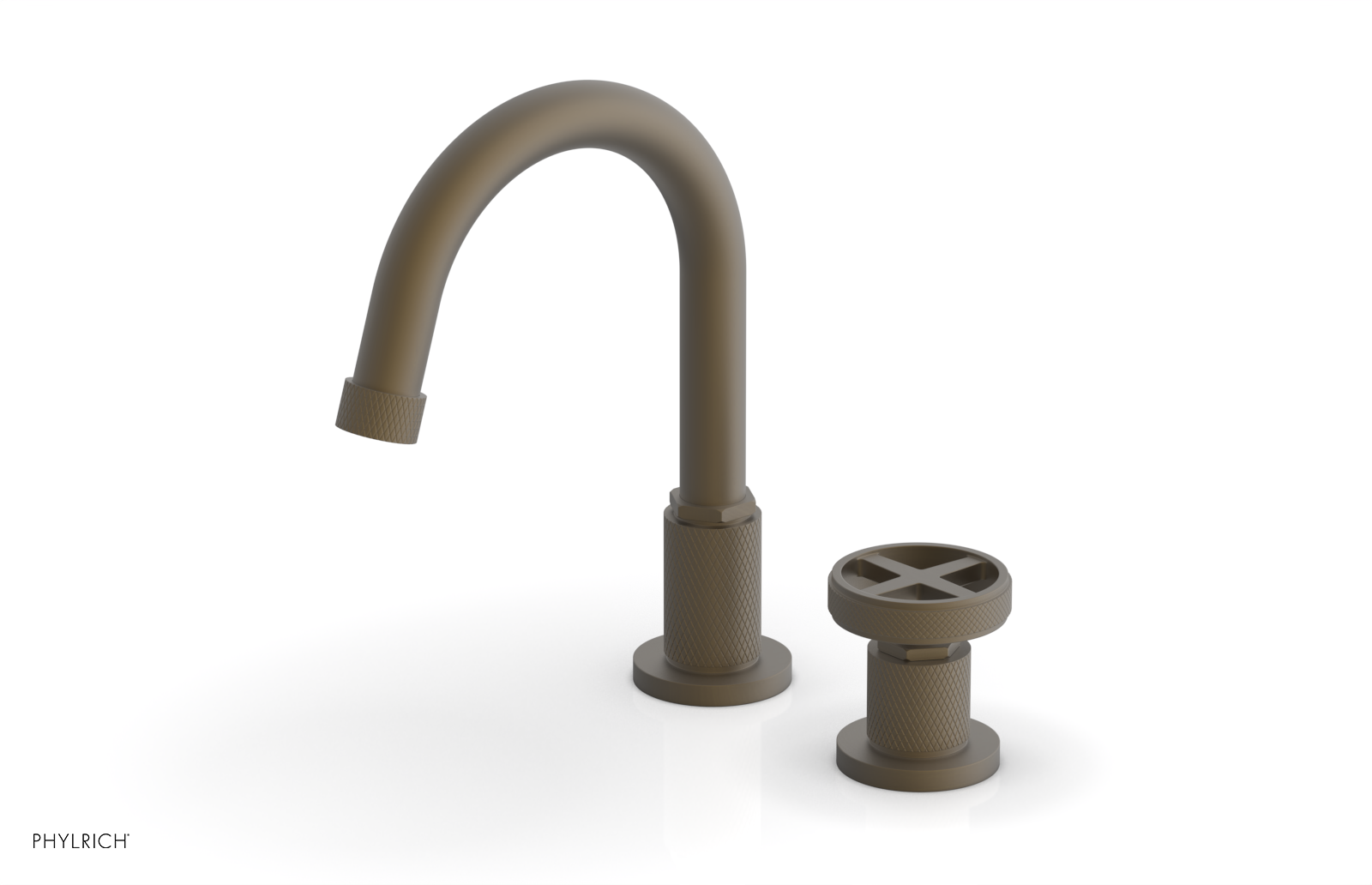DUSTRIE Single Handle Kitchen Faucet with High Spout & Cross Handle - Model 371-09 | Perfect for Modern Farmhouse & Commercial Style Sinks
