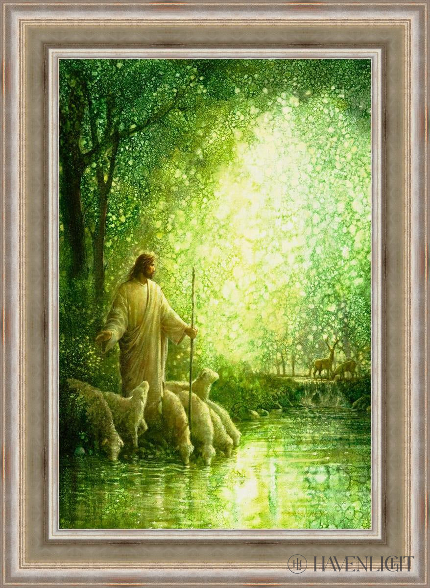 Feed My Sheep By Yongsung Kim - Inspirational Christian Wall Art for Home & Church Decor - Perfect for Living Room, Bedroom & Office