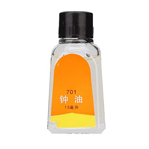 Premium Watch Oil Lubricant - 15ml for Watch Repair & Maintenance | Essential Tool for Cleaning & Servicing Wristwatches, Clocks & Timepieces | Ideal for Watchmakers, Hobbyists & DIY Watch Repair Kits