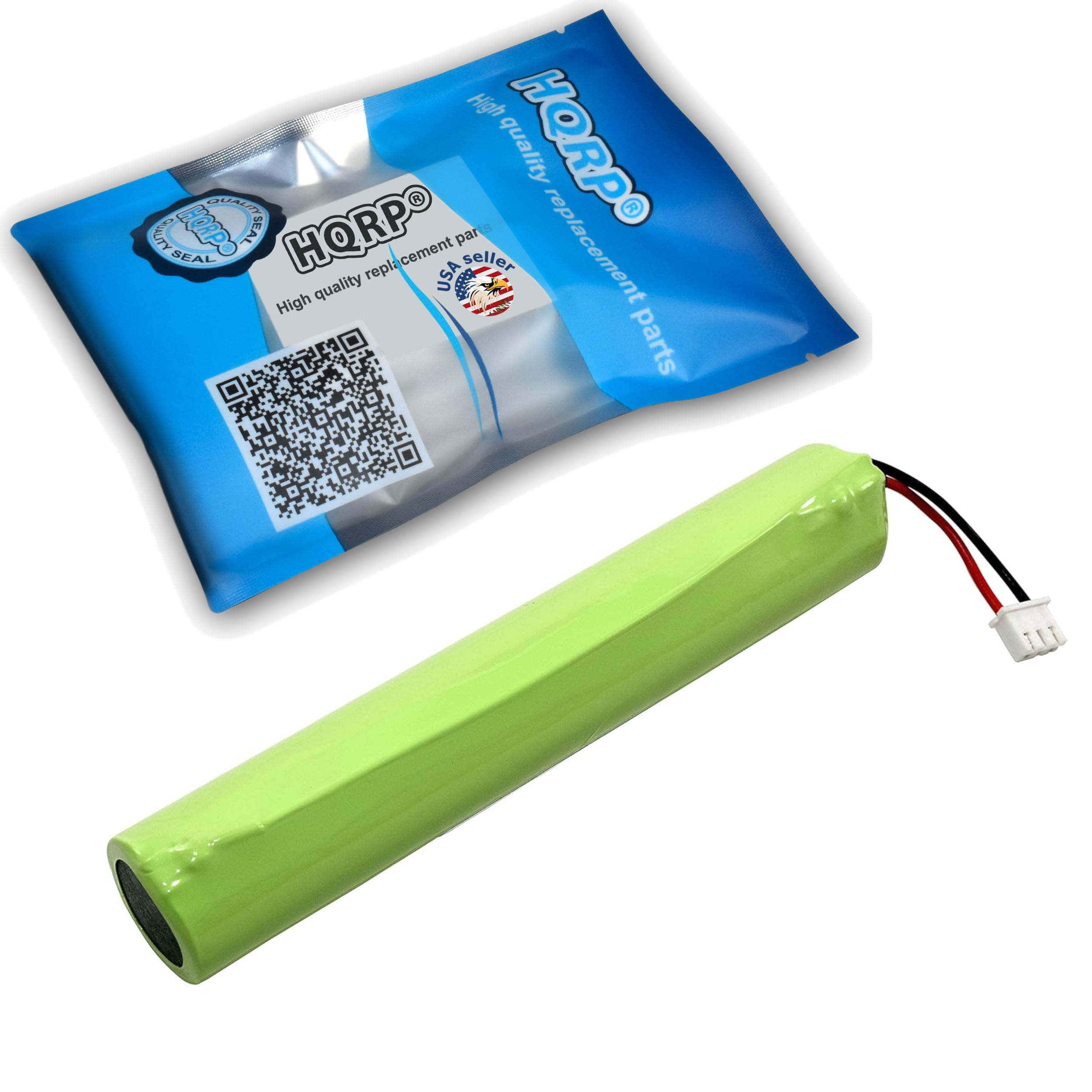 HQRP Replacement Battery Compatible with Hurricane Spin Scrubber - Long Lasting Power for Spin Scrubber Brush, Mop, and Bathtub Cleaner - Perfect for Deep Cleaning Bathrooms, Kitchens, and Tile Floors