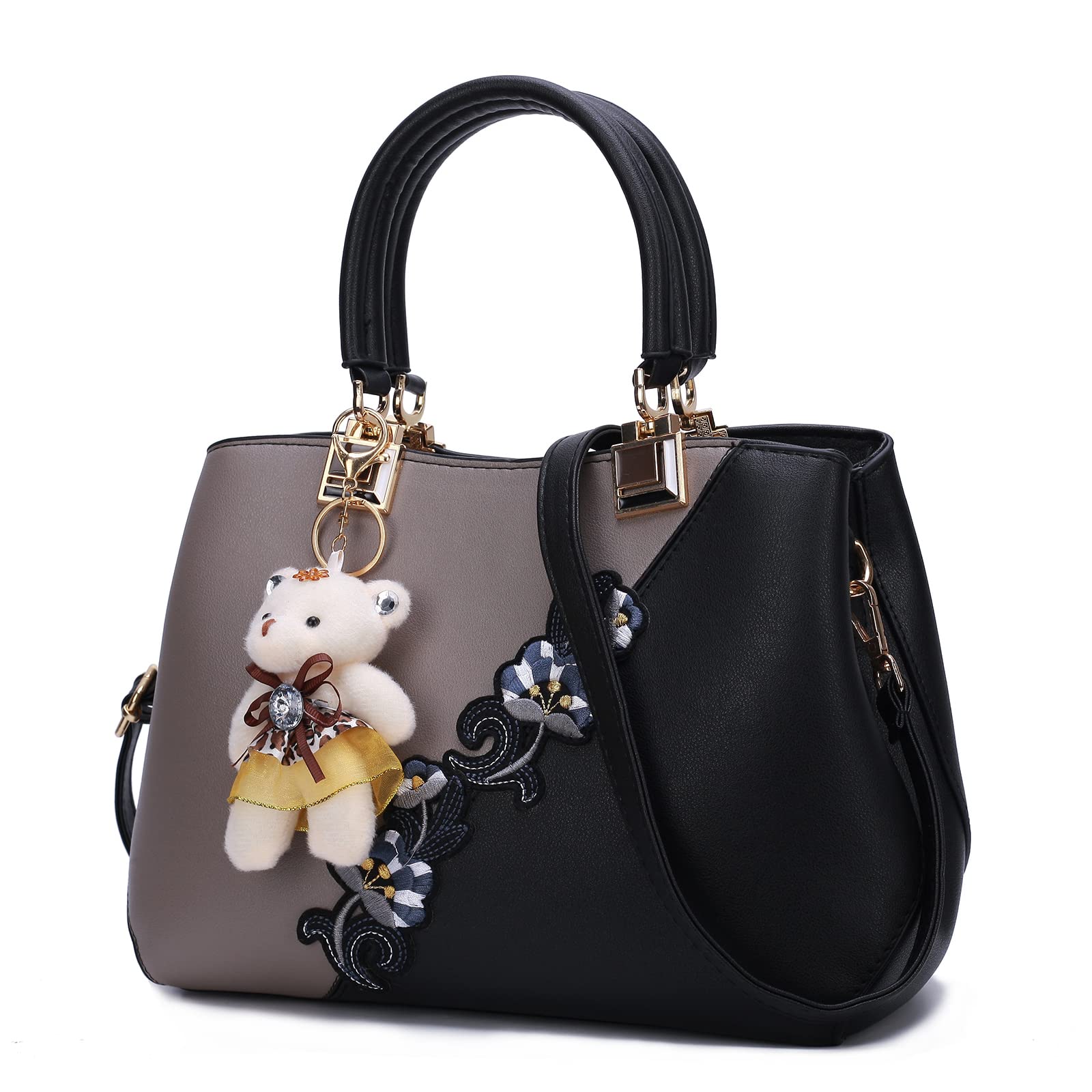 Stylish Vegan Leather Tote Bag for Women - Eco-Friendly Shoulder Bag & Satchel Purse - Perfect for Work, Travel and Everyday Use