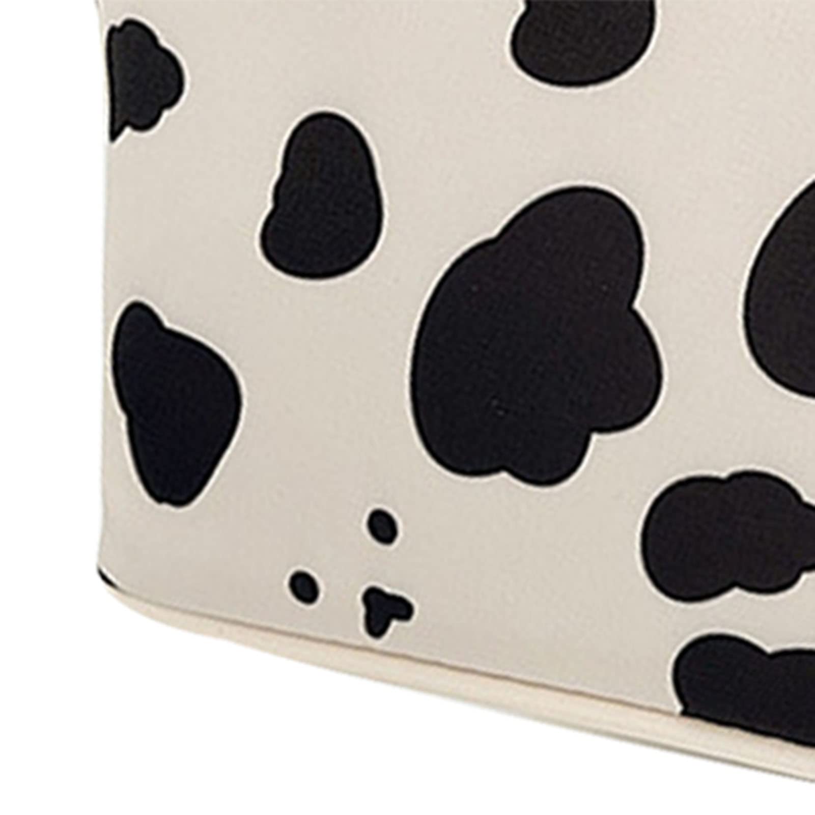 Travel Cosmetic Bag for Women - Large Capacity Waterproof Makeup Organizer with Cow Print Design | Perfect for Home, Vacation & Gym Essentials Storage