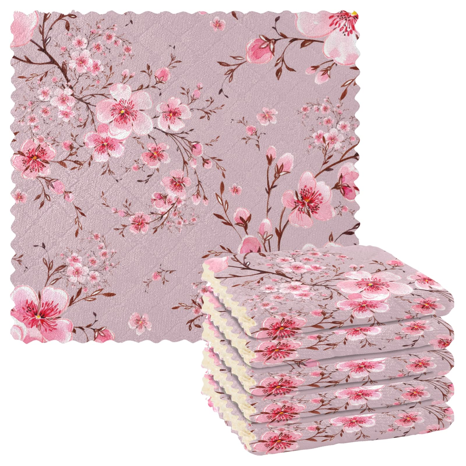 ALAZA Super Absorbent Dish Towels Set of 6 - 11