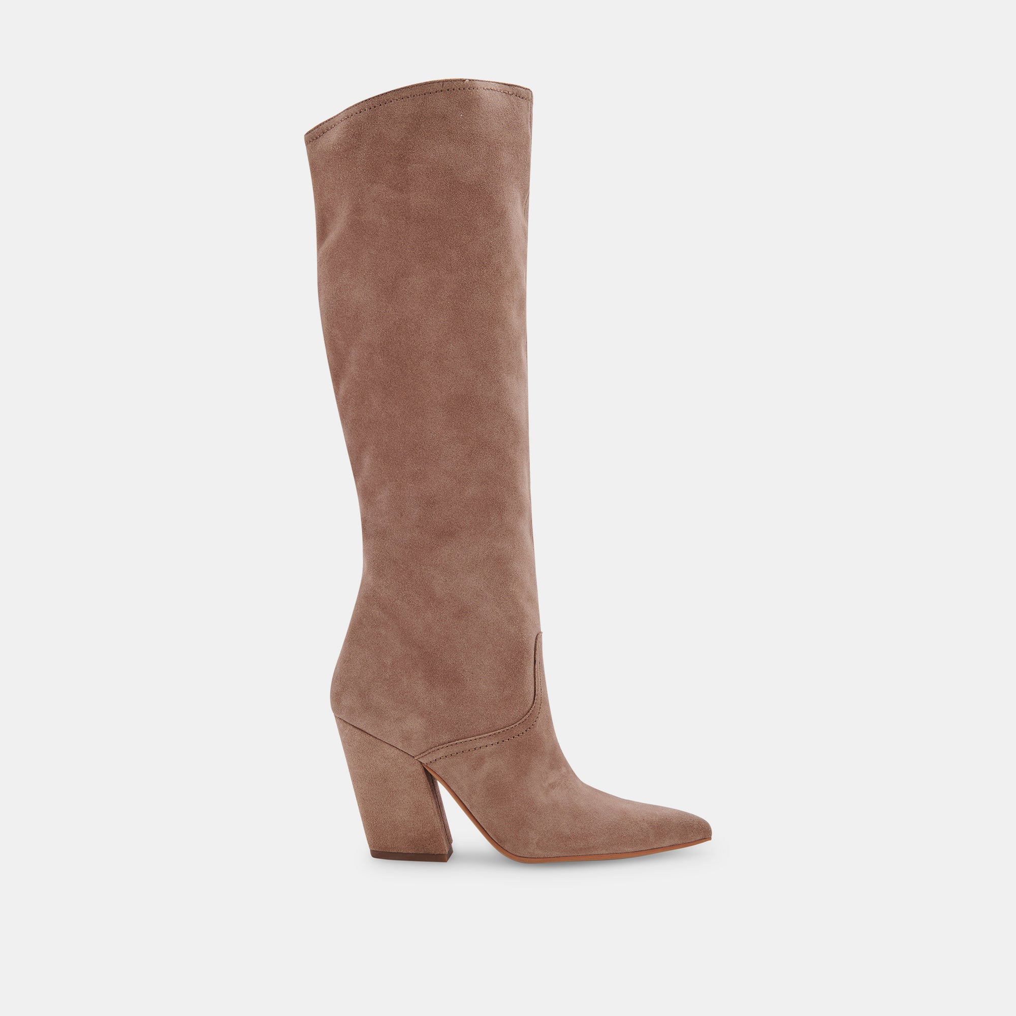 NATHEN BOOTS MUSHROOM SUEDE - Stylish & Comfortable Suede Boots for Women, Perfect for Fall & Winter Fashion, Outdoor Hiking & Casual Wear