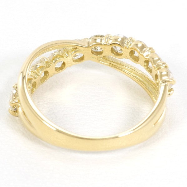 18K Yellow Gold Diamond Ring for Women - Elegant Solitaire Engagement & Wedding Band - Perfect for Proposals, Anniversaries, and Special Occasions