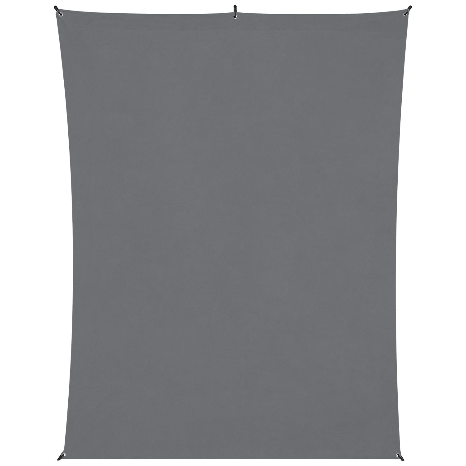 X Drop Wrinkle Resistant Photography Backdrop Kit - Neutral Gray (5' x 7') for Studio, Portrait & Product Photography | Durable Fabric Background for Professional Shoots