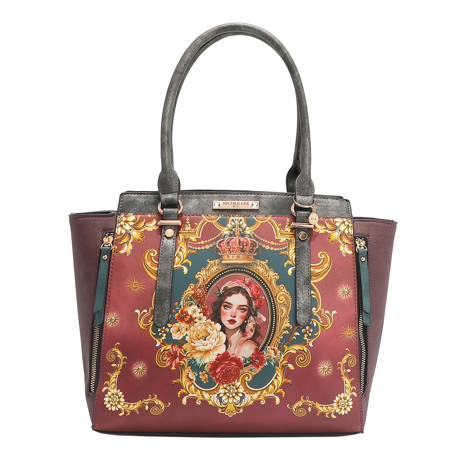 THE QUEEN 3-Piece Luxury Handbag Set - Stylish Crossbody Purse & Matching Wallet for Women | Perfect for Work, Travel & Everyday Use