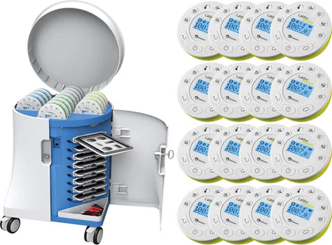 Labdisc: 16-in-1 Portable Biochemistry Lab Disc with Cart for High School & College Science Experiments - Perfect for Classroom Labs & STEM Education