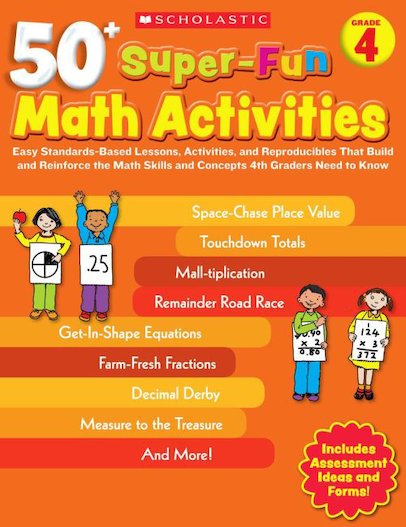 50+ Super Fun Math Activities for Grade 4 | Engaging Learning Games & Exercises for 4th Grade Students | Perfect for Homeschooling & Classroom Use