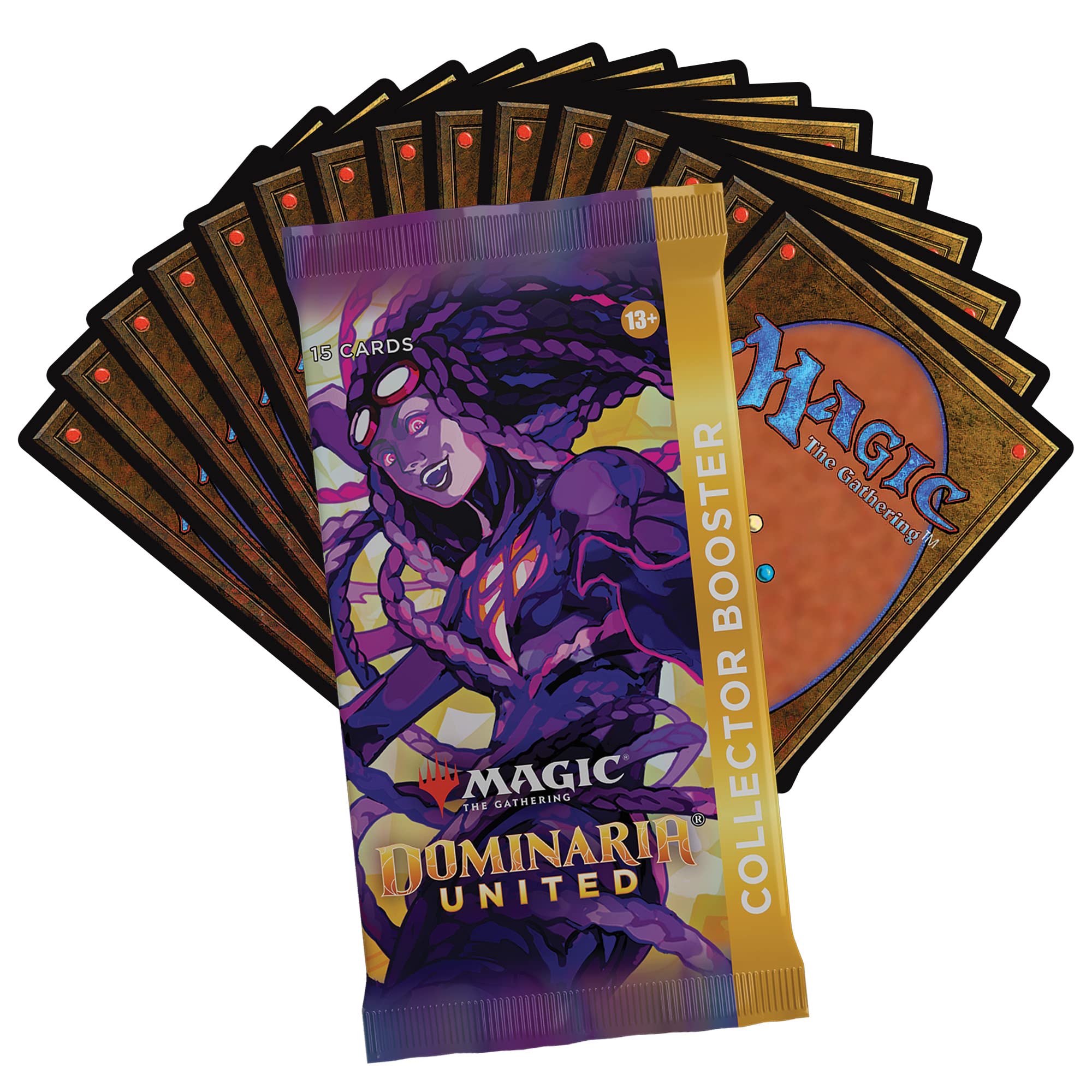 Magic The Gathering Dominaria United Collector Booster Box - 12 Packs + Topper Card (181 Cards) | MTG Trading Card Game for Collectors & Players | Perfect for Tournaments, Deck Building & Gift Giving
