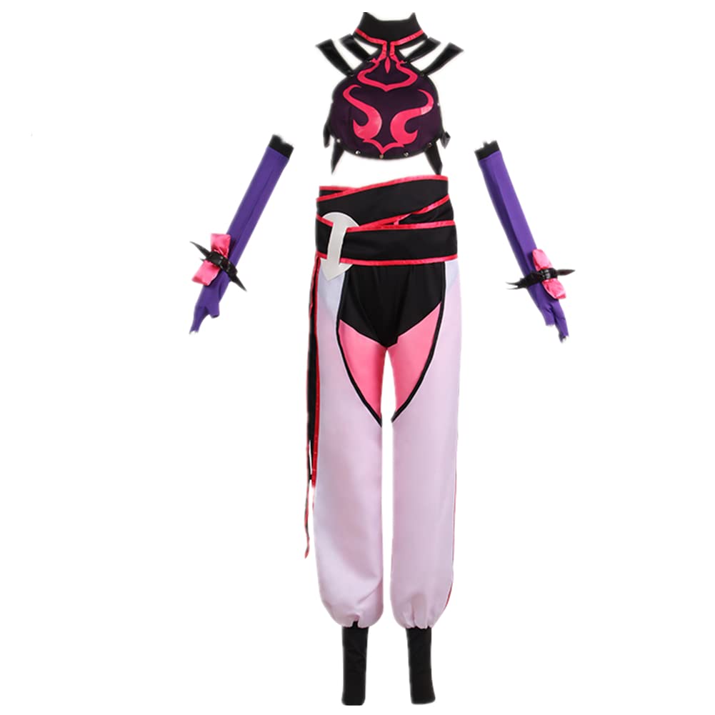 Han Juri Cosplay Costume for Women - Anime Uniform Outfit for Halloween, Carnival & Cosplay Events - Perfect for Conventions & Themed Parties