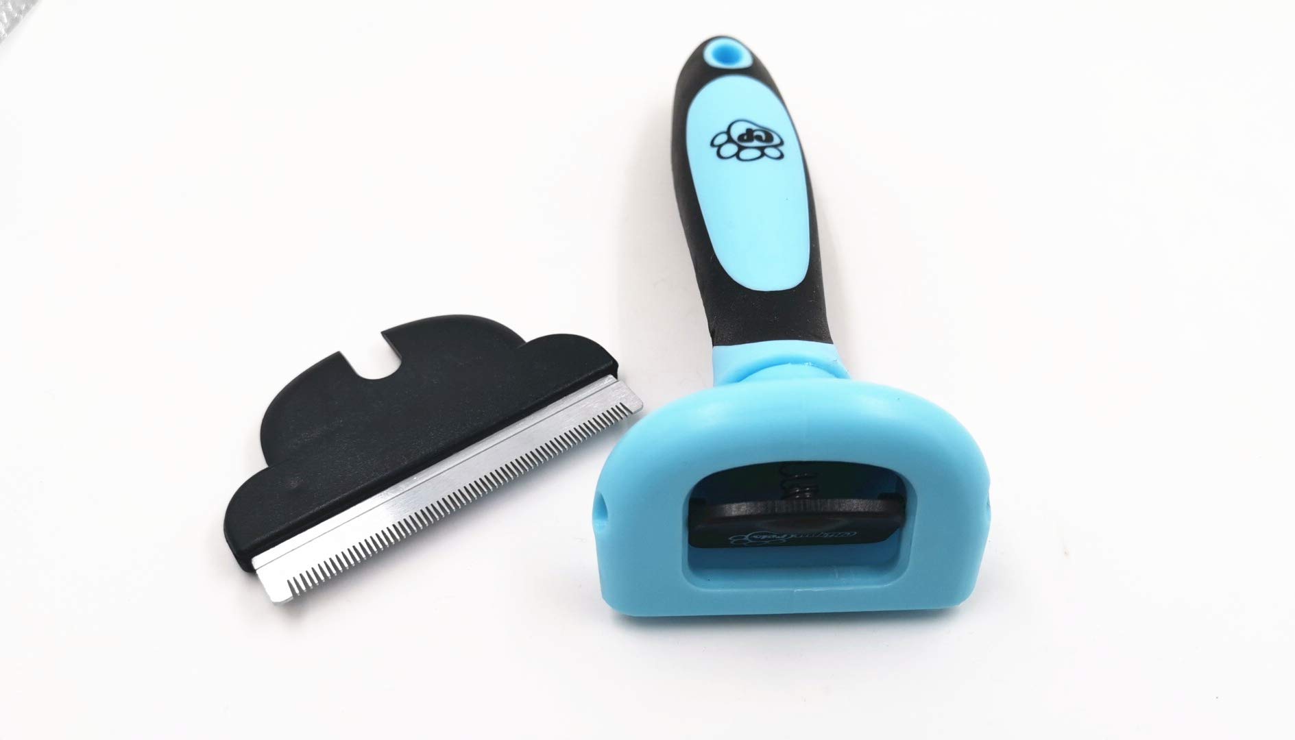 Best Small Pet Deshedding Brush for Dogs & Cats - Reduces Shedding by 90% - Gentle Grooming Tool for Short Hair - Perfect for Home Use & Travel Pet Care