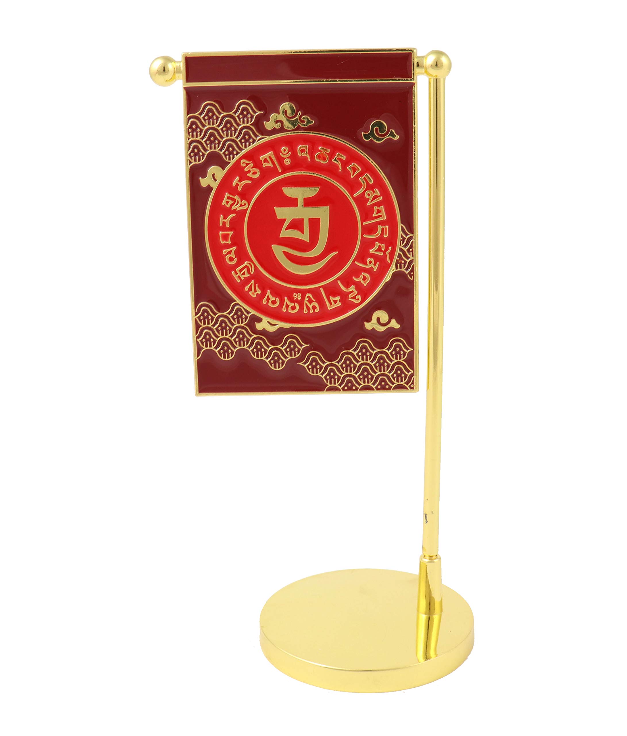 Victory Feng Shui Flag - Spiritual Decor for Home, Office & Meditation Space | Enhance Positive Energy & Good Luck