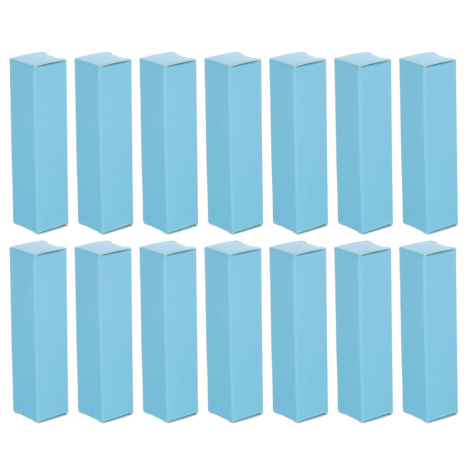 EXCEART 50Pcs Kraft Paper Lipstick Boxes | Essential Oil Packaging Containers | DIY Beauty Supplies & Makeup Organizer Tubes | Perfect for Cosmetic Storage, Gift Wrapping & Small Item Organization