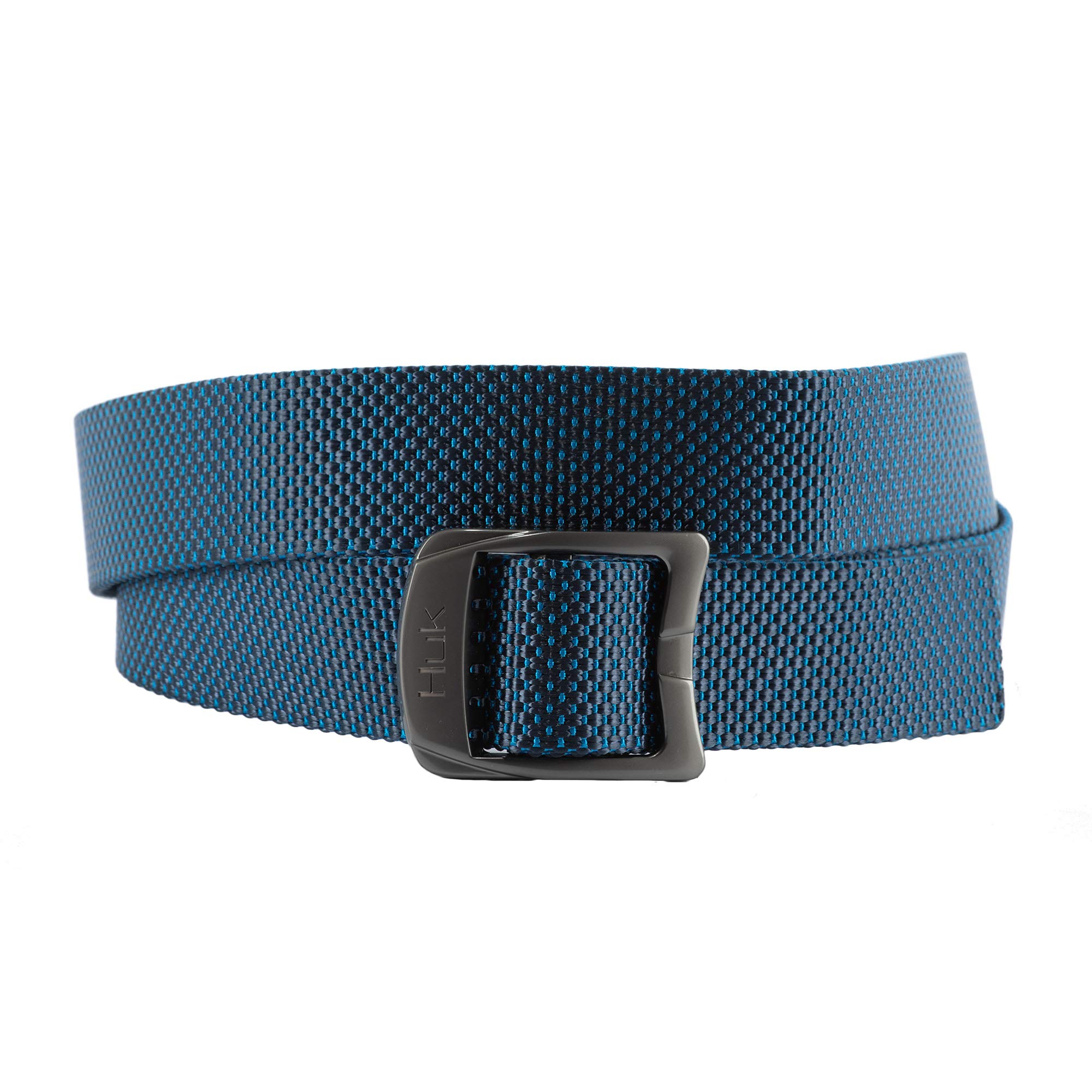 HUK Men's Heavy Duty Webbing Belt - Adjustable Nylon Military Belt for Casual & Outdoor Use - Perfect for Hiking, Work & Everyday Wear
