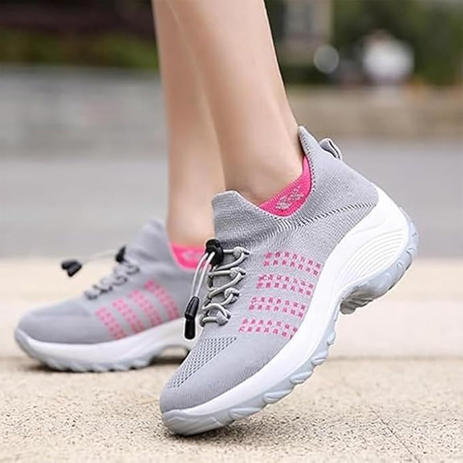 Women's Orthopedic Sneakers for Plantar Fasciitis - Comfortable & Breathable Orthowear Shoes with Arch Support - Ideal for Walking, Work & Daily Comfort
