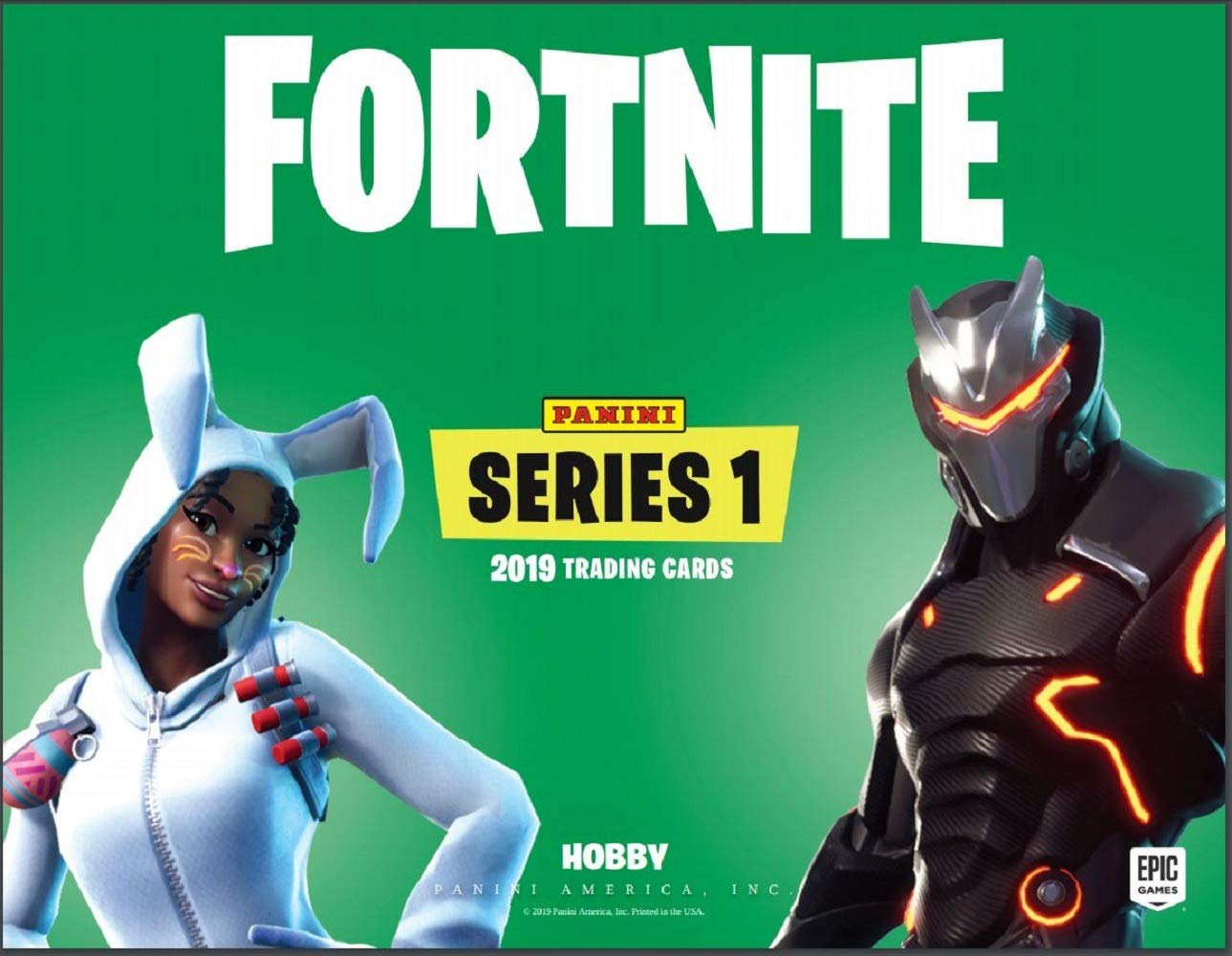 2019 Panini Fortnite Series 1 Trading Cards - 24 Pack Hobby BOX (Sealed, Random) | Collectible Trading Card Game for Fortnite Fans & Card Collectors | Perfect for Gaming Tournaments, Gifts & Investment