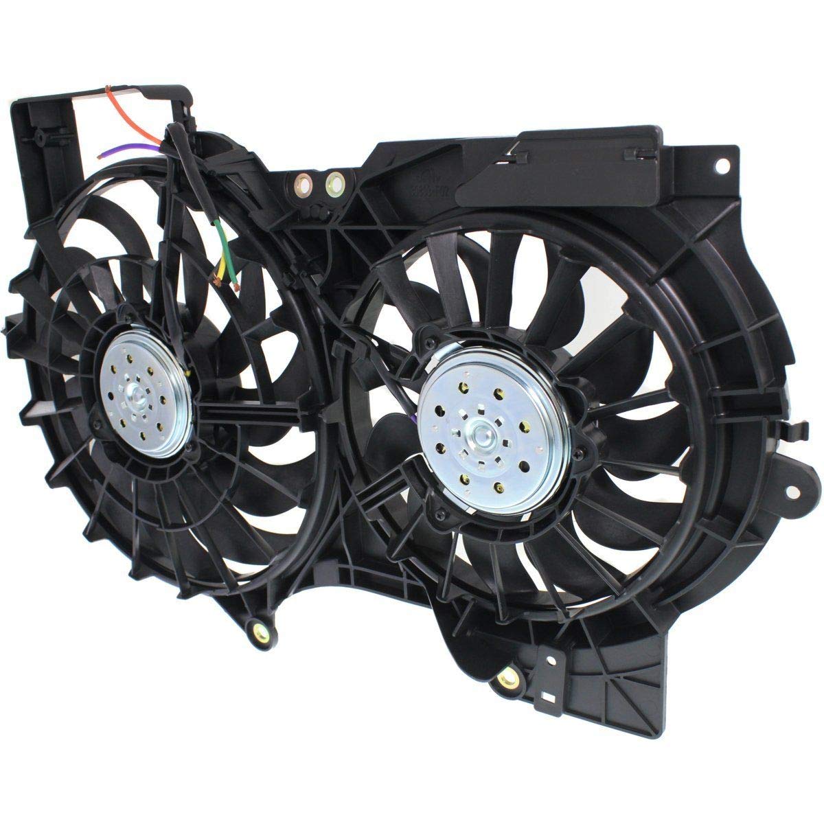 High Performance Radiator Cooling Fan Compatible with 2005-2011 Audi A6 Quattro & 2006-2011 A6 - Perfect for Engine Overheating Prevention & Summer Driving