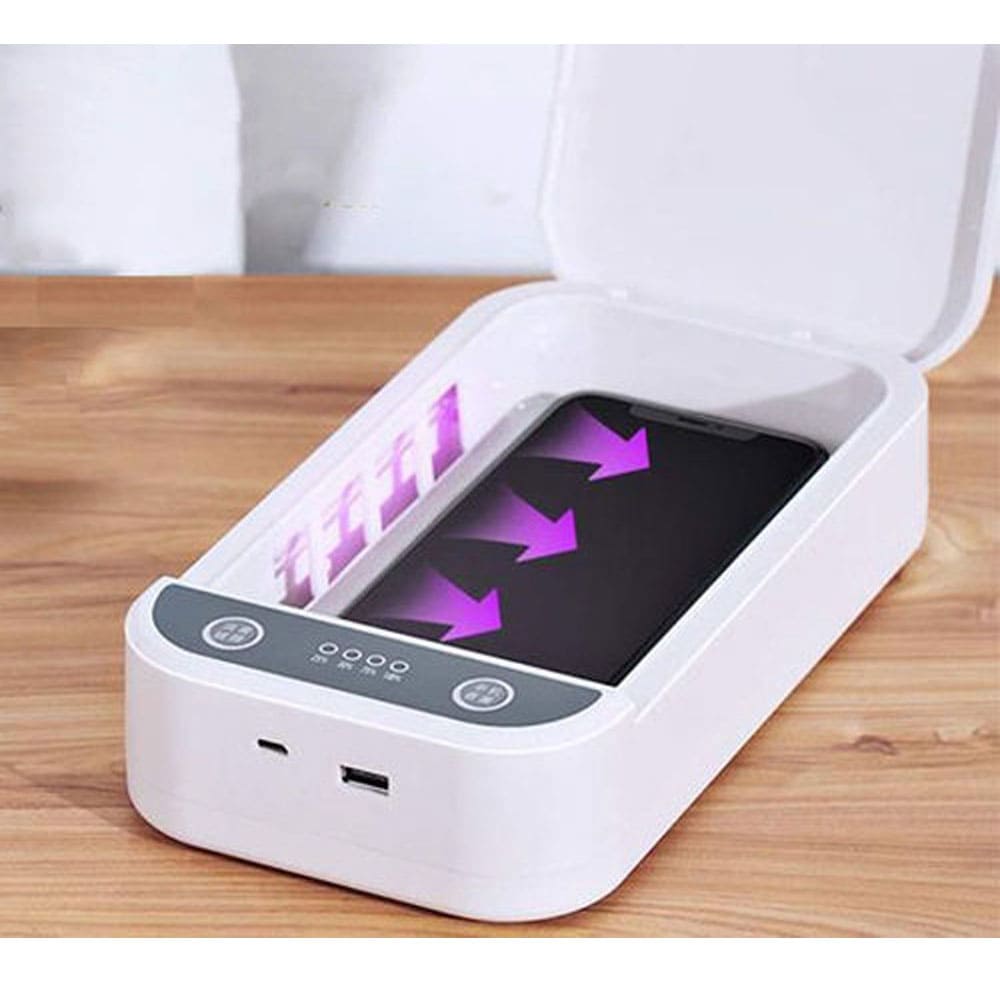 UV Sanitizer for Phone & Keys - Portable Germ Killing Device for Smartphones, Keychains, Jewelry - Perfect for Travel, Home, Office Use