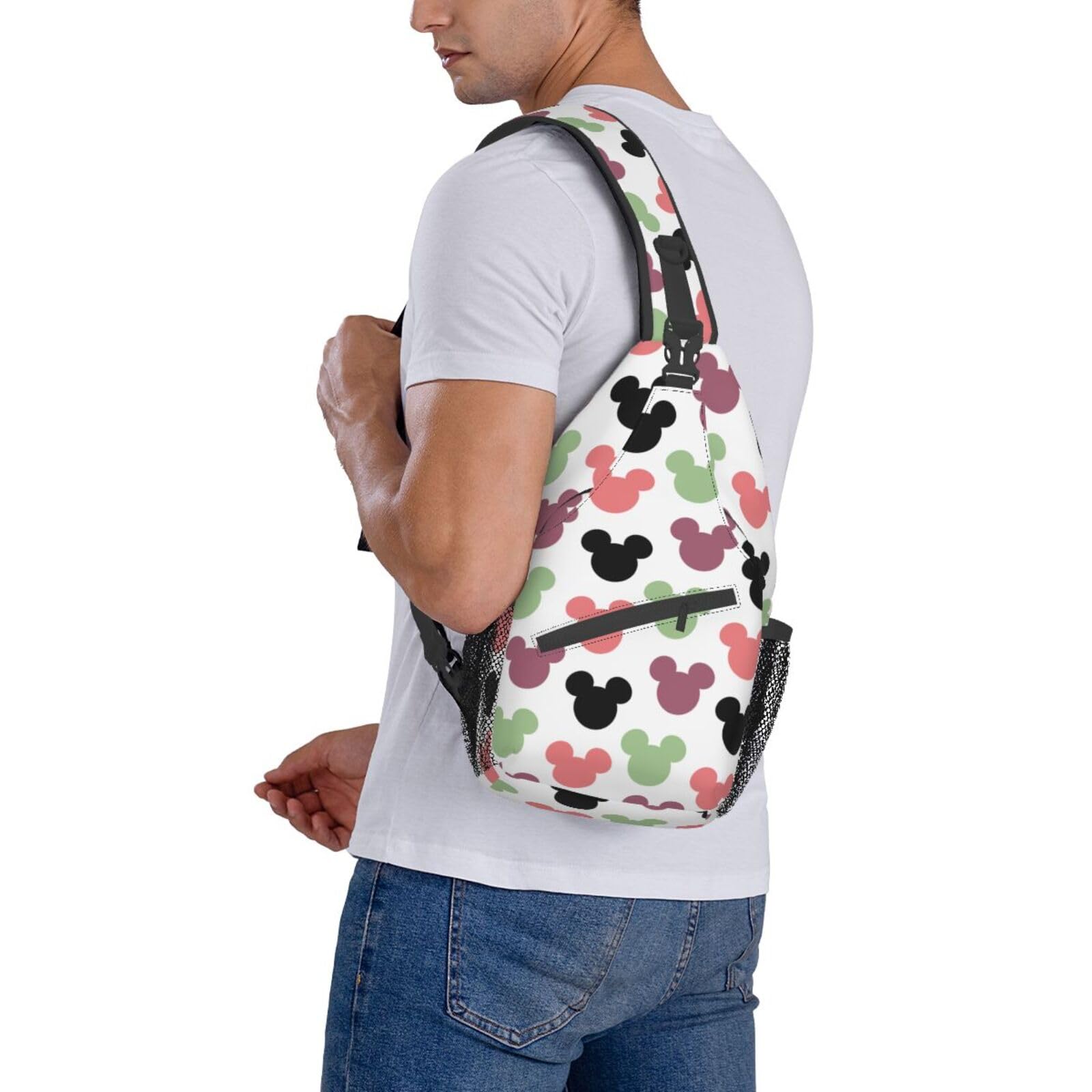 Stylish Unisex Crossbody Sling Bag - Lightweight Chest Backpack for Men & Women - Perfect for Cycling, Hiking, Travel & Everyday Use