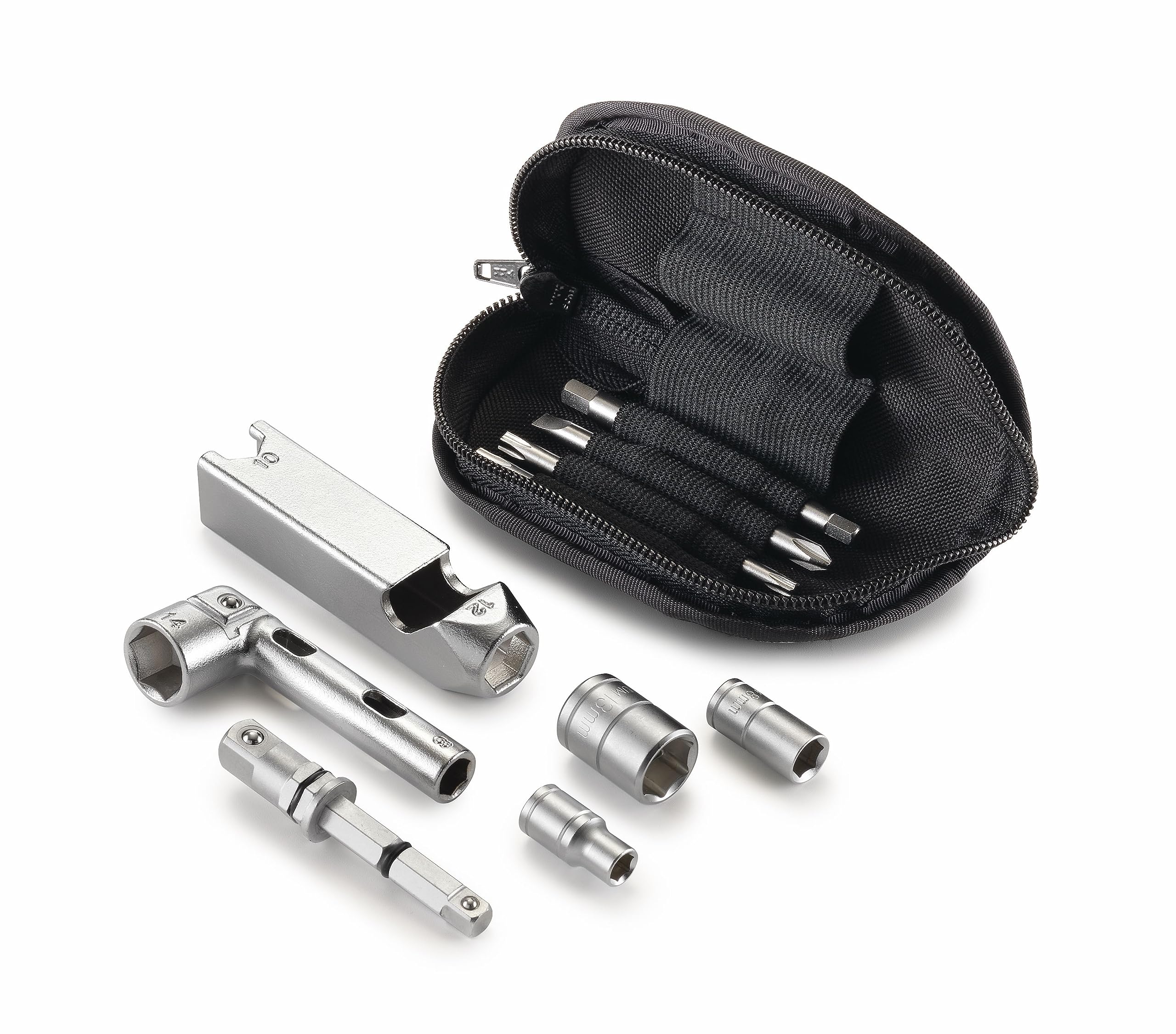 Genuine KTM Portable Trail Multi-Tool Kit 00029997000 - Compact Bike Repair Tool Set for Mountain & Road Cycling, Camping & Outdoor Adventures