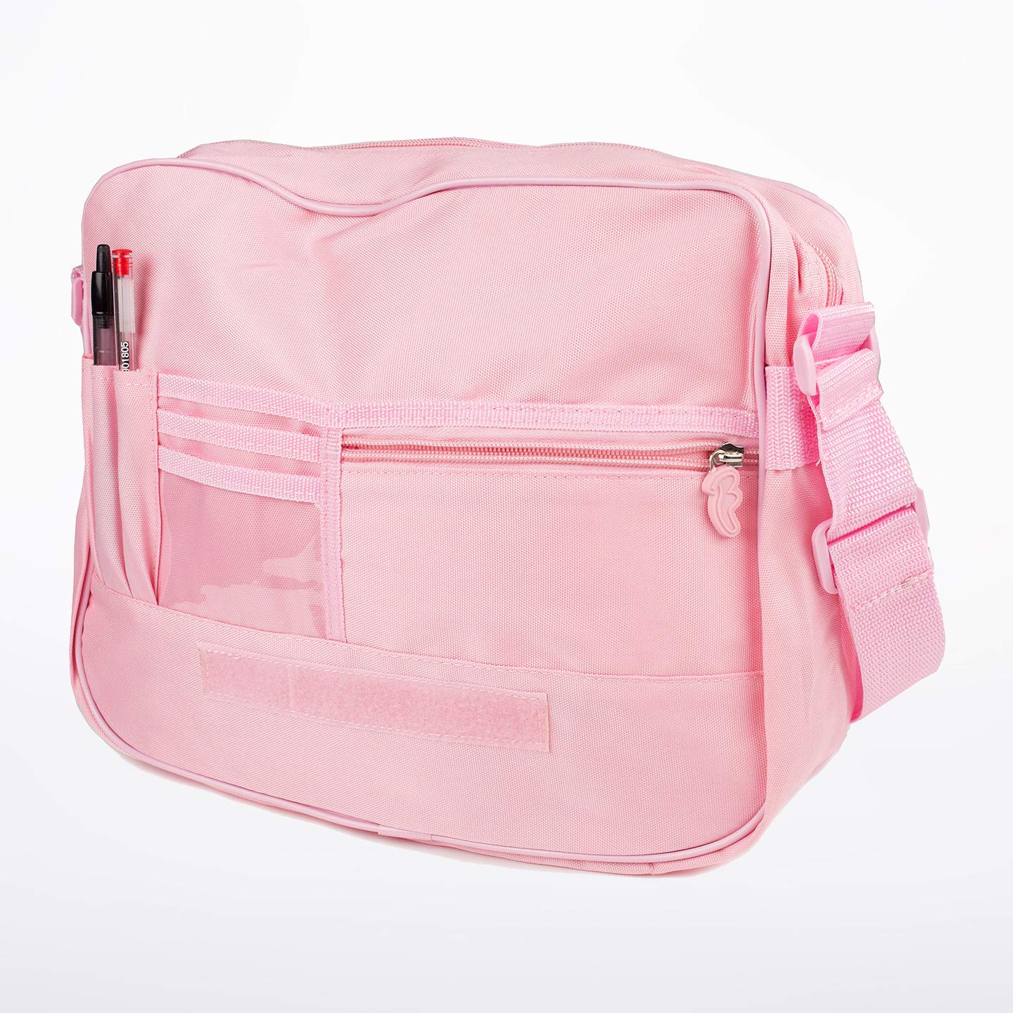 Bloch Adjustable Strap Ballet Dance Bag for Girls - Light Pink Shoulder Purse | Perfect for Dance Classes, Recitals & Ballet Performances