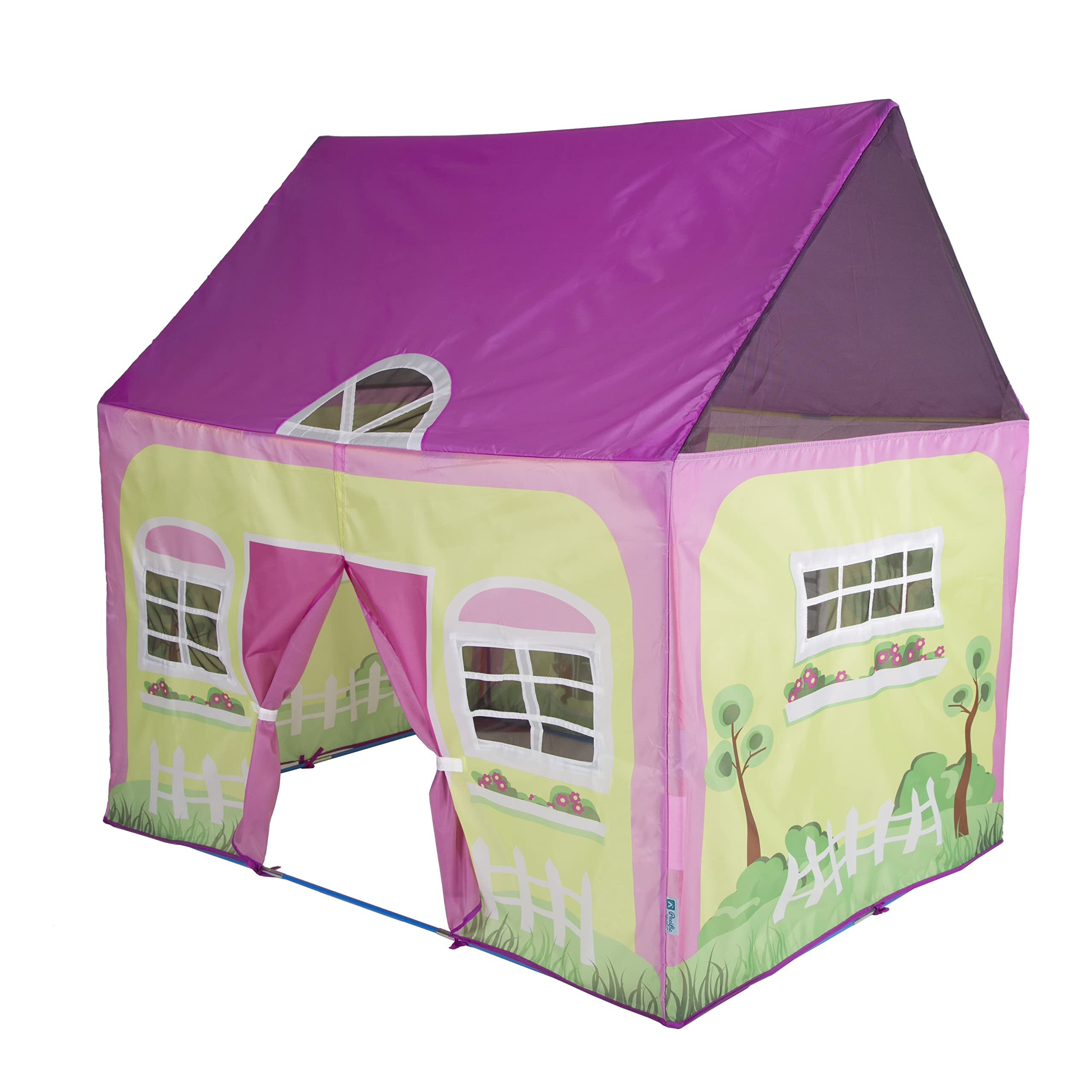 Pacific Play Tents 60601 Kids Cottage Play House - Indoor & Outdoor Children's Play Tent 50