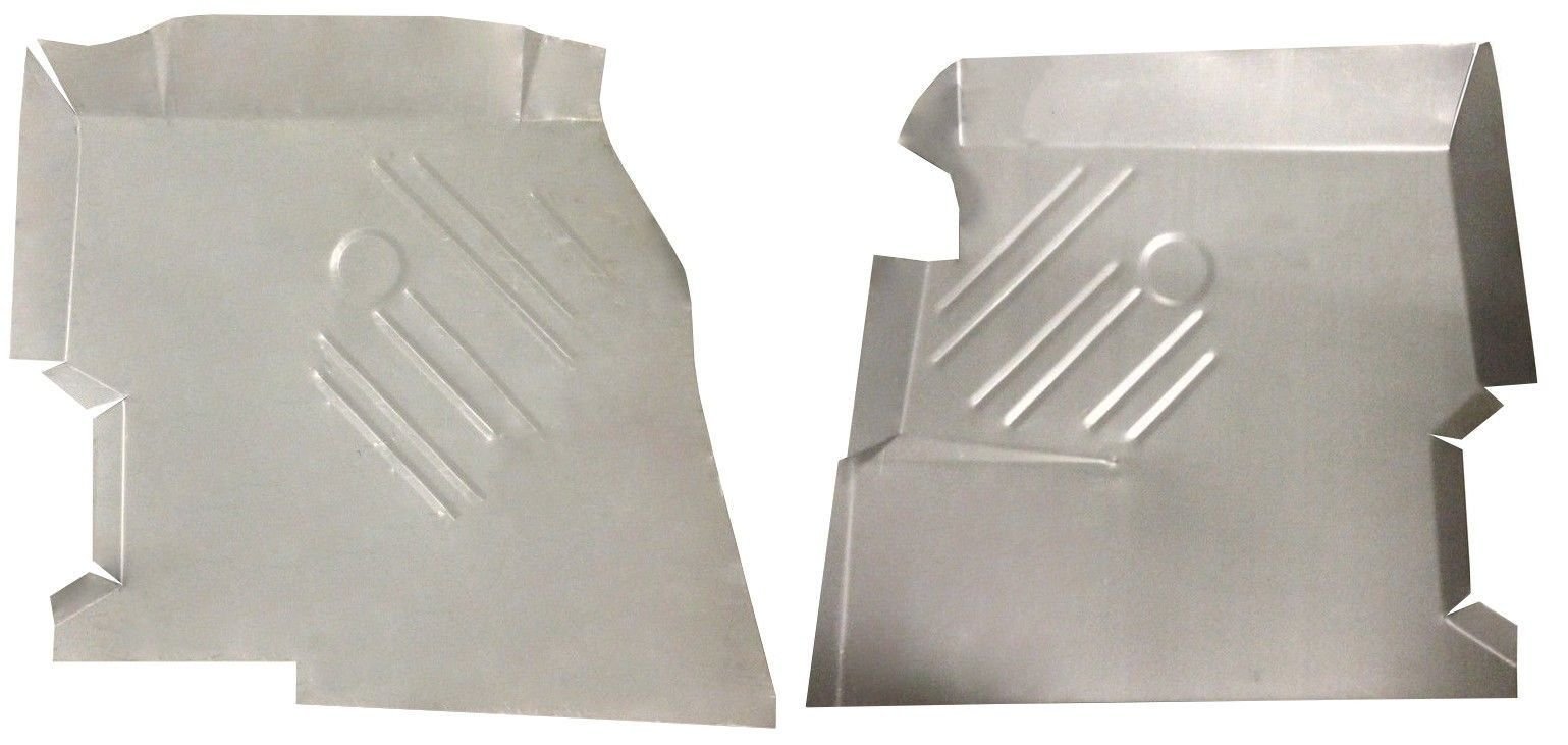 1966-1970 Dodge Charger Belvedere Coronet GTX Front Floor Pans - New Pair Replacement Parts for Classic Car Restoration & Repair | Perfect for DIY Projects & Auto Enthusiasts