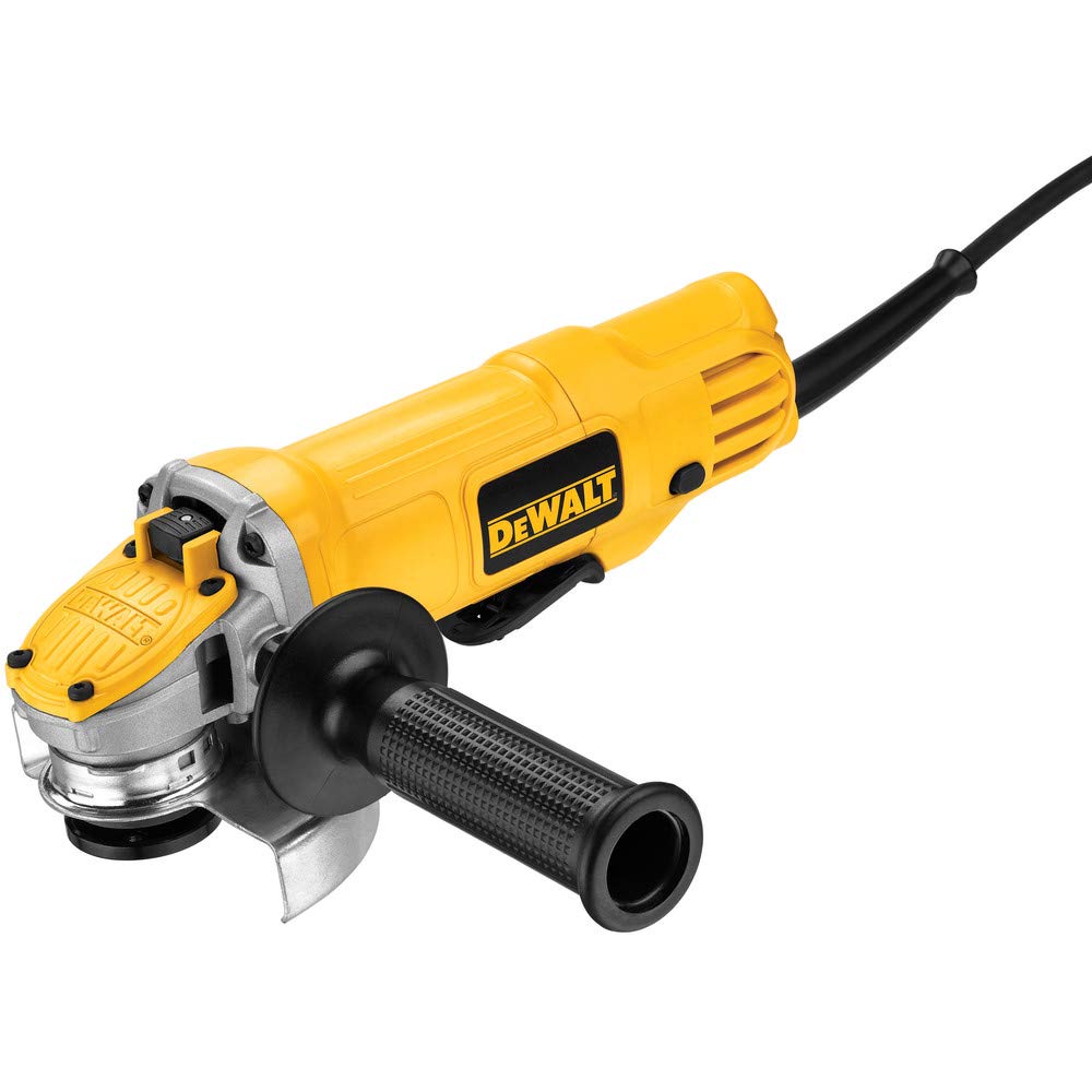 DEWALT 4-1/2-Inch Angle Grinder with Paddle Switch - DWE4120 Heavy Duty Power Tool for Metal Cutting, Grinding & Polishing - Perfect for Construction, Welding & DIY Projects