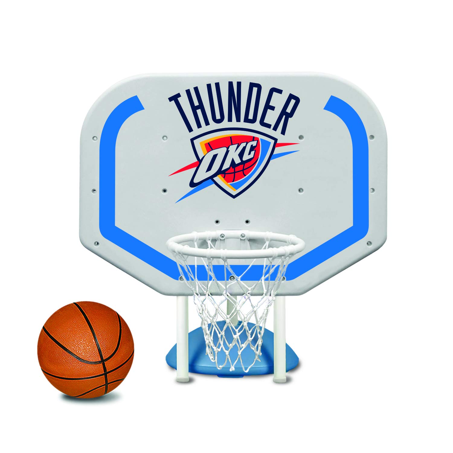 Poolmaster Rebounder Poolside Basketball Game - Portable Inflatable Basketball Hoop for Swimming Pool Fun - Perfect for Backyard, Beach, and Summer Outdoor Activities