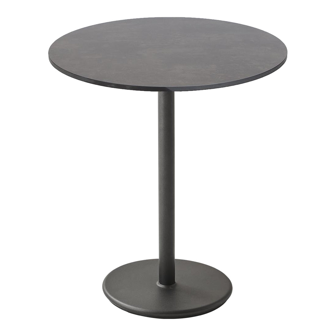 Round Cafe Table - Outdoor & Indoor Dining, Patio, Restaurant, Coffee Shop, Bistro - Perfect for Home, Office, and Commercial Use
