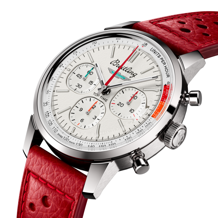 Breitling Top Time B01 Ford Thunderbird Chronograph 41mm Stainless Steel Men's Watch - Luxury Automatic Timepiece for Business, Formal Events & Collectors