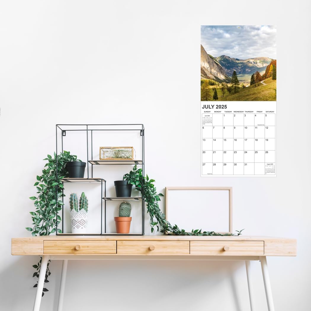 2025-2026 National Parks Wall Calendar | July 2025 - December 2026 | 18-Month Large Format 12