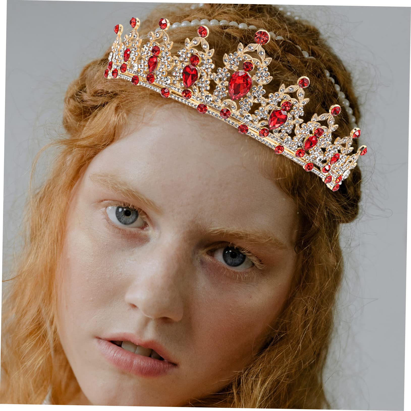 Vintage Rhinestone Bridal Tiara Headpiece for Wedding & Bride Hair