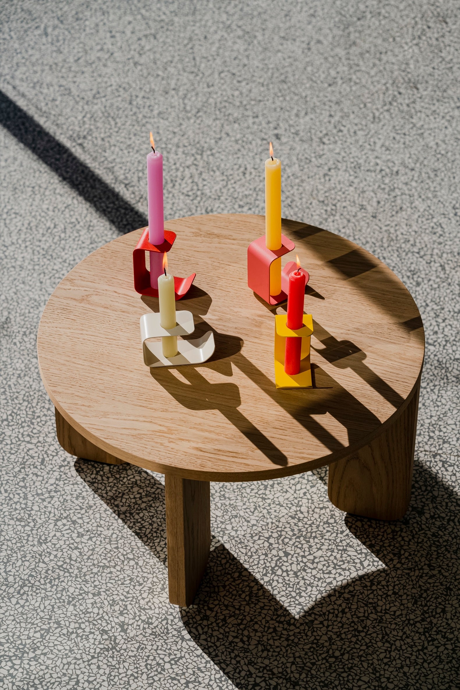 Elegant Flec Candle Holder - Modern Home Decor for Romantic Dinners, Weddings & Relaxing Baths